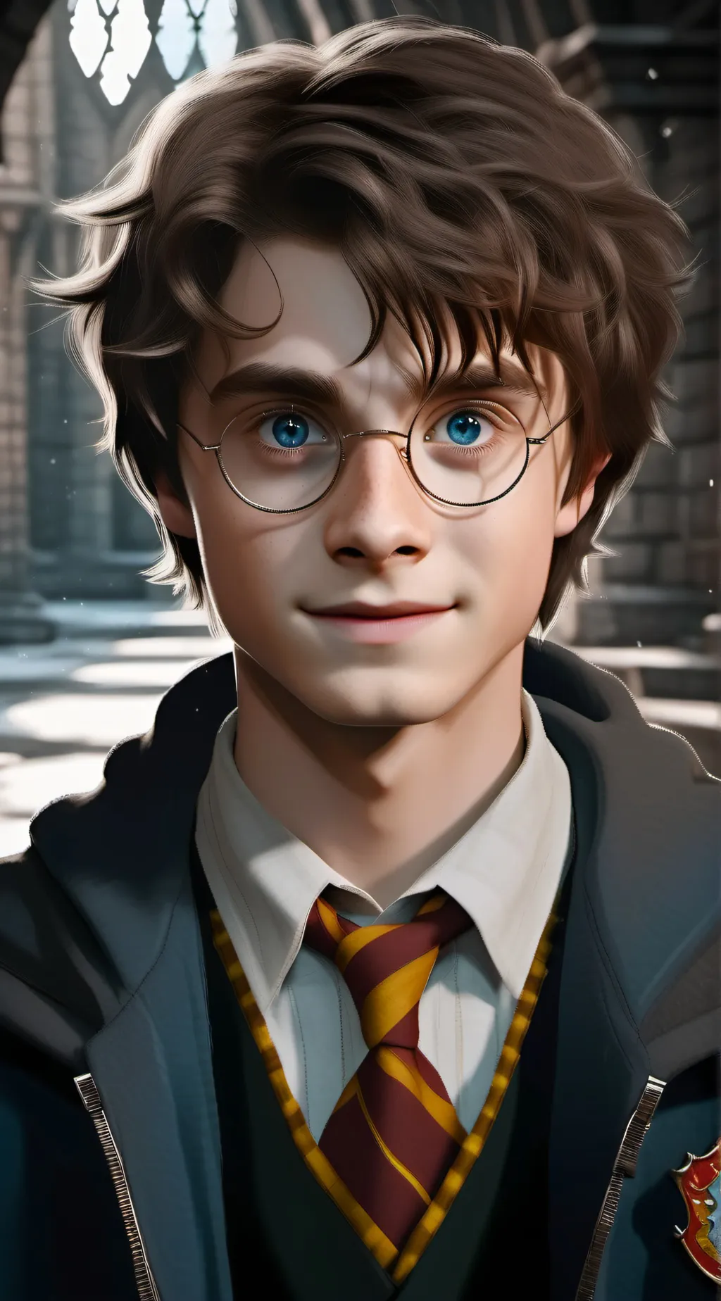 ai character: drarry background
