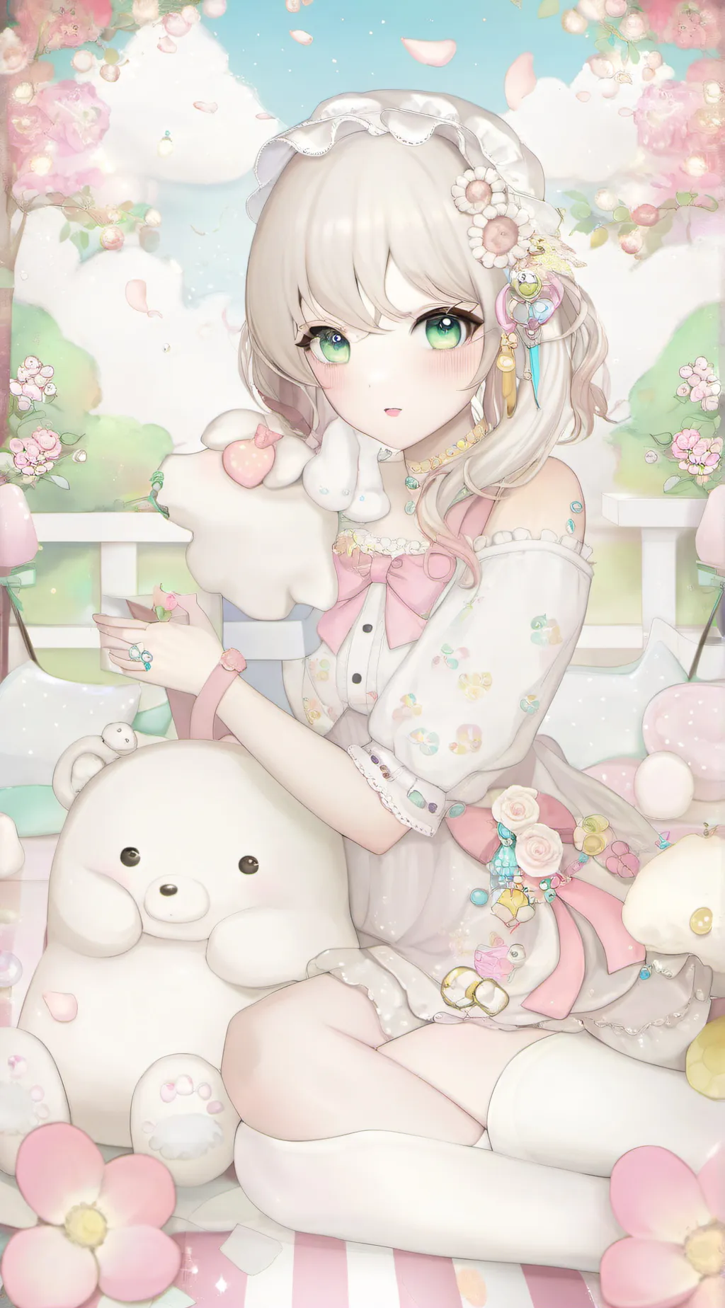ai character: everything  background