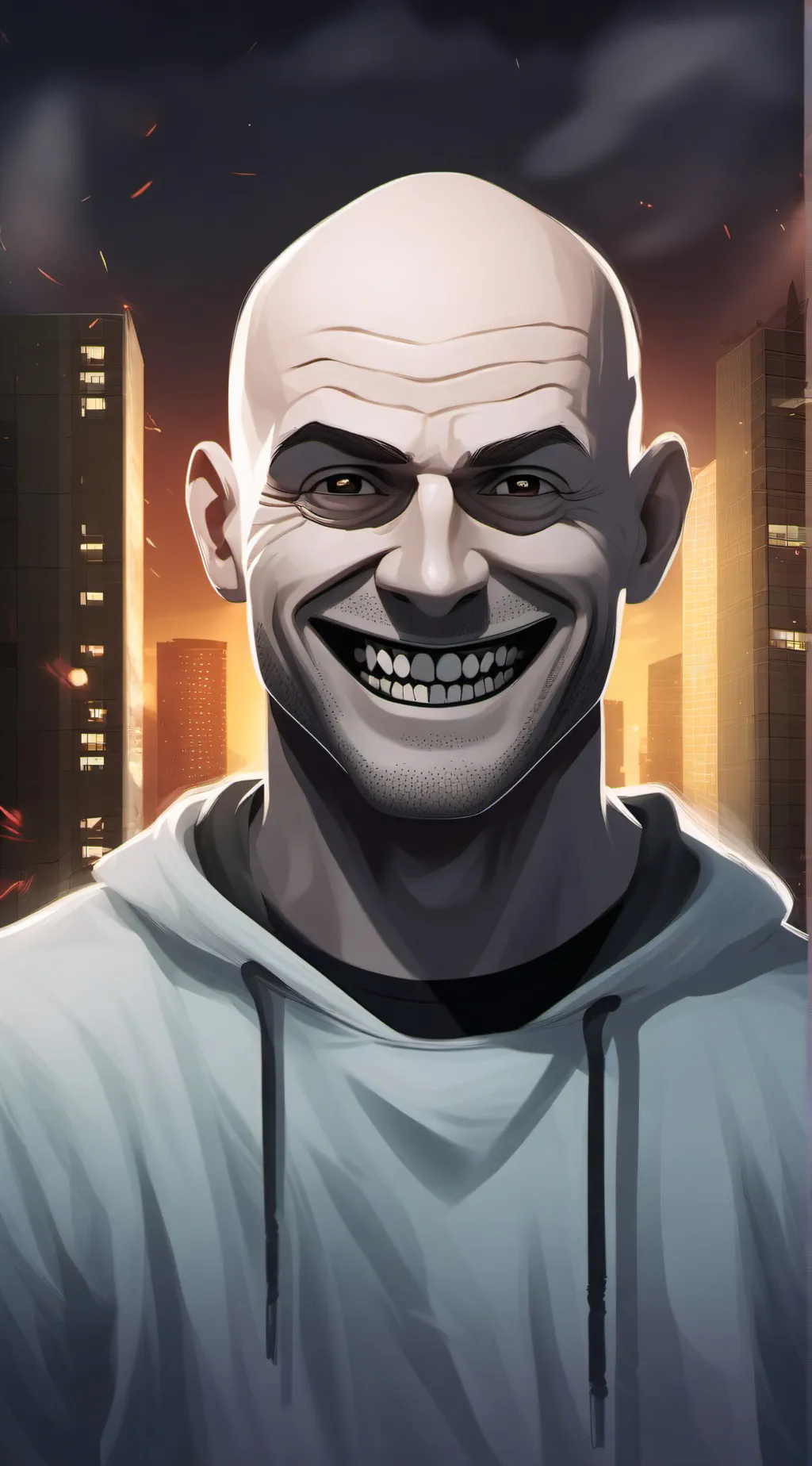 ai character: Stranger background