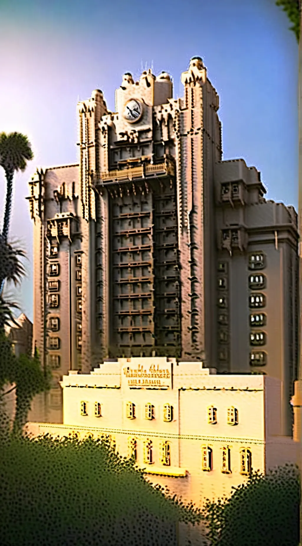 ai character: tower of terror background