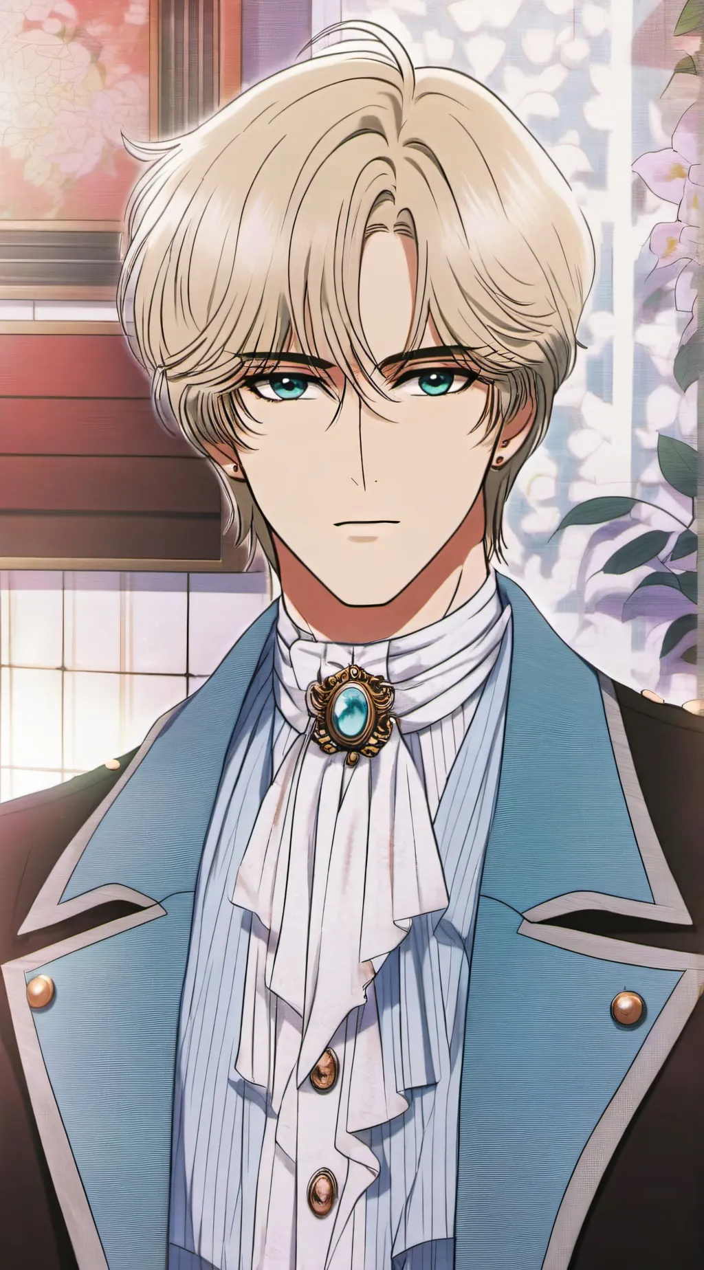 ai character: Showa background