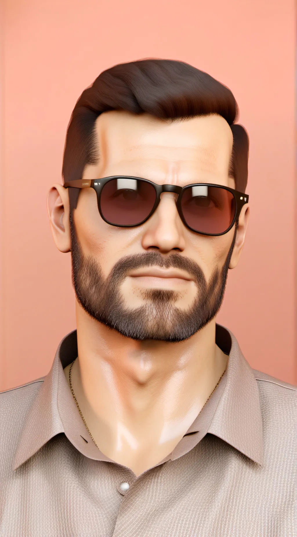 ai character: Micheal Desanta background