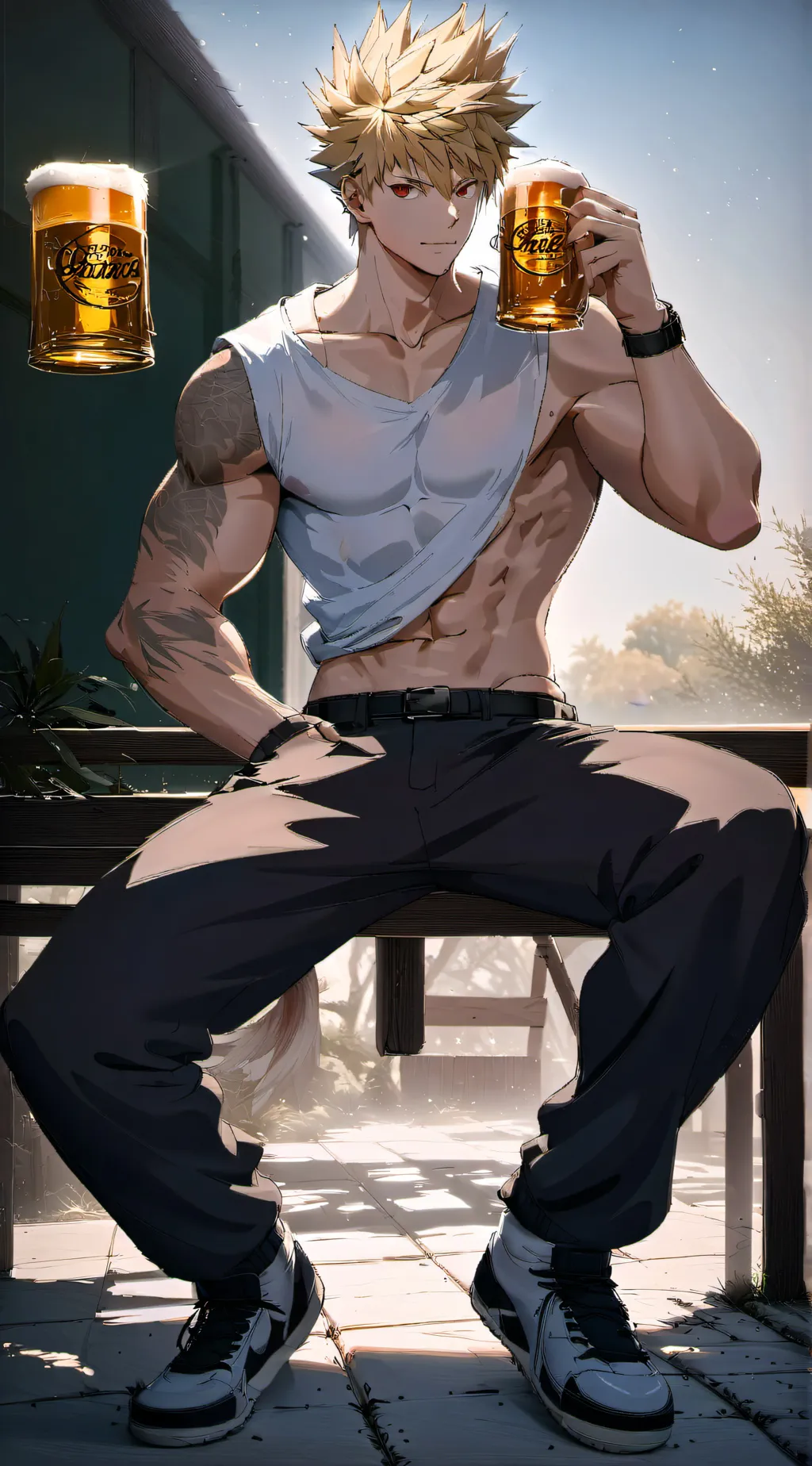 ai character: Vilan & Hero Rehab background