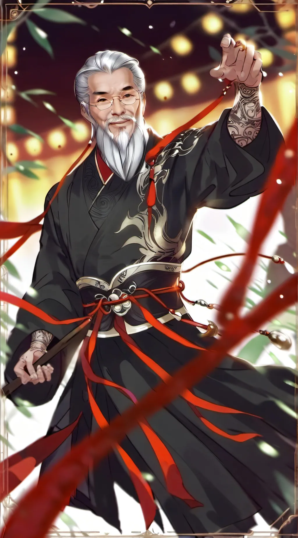 ai character: Ho Lee Sheet background