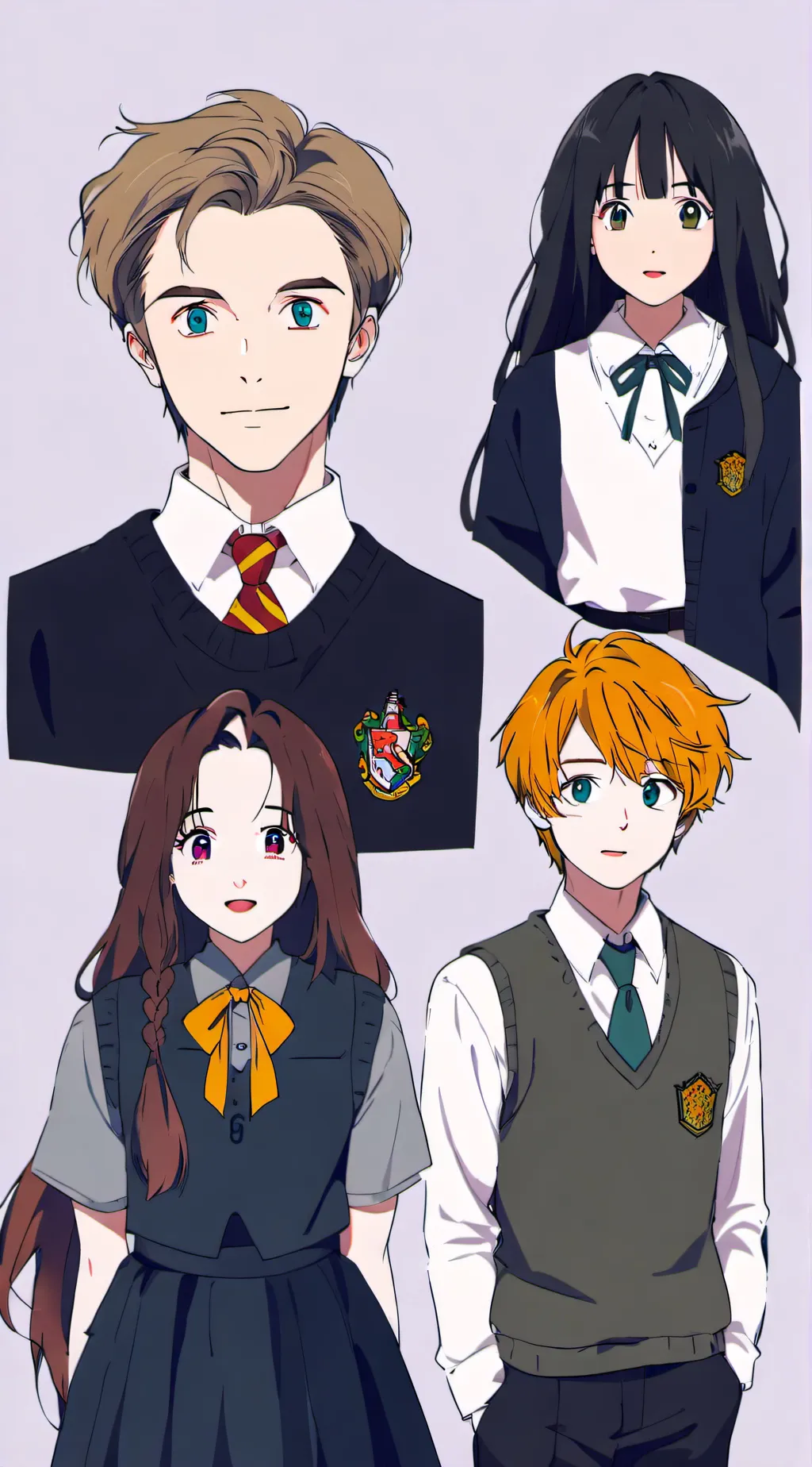 ai character: hogwards background