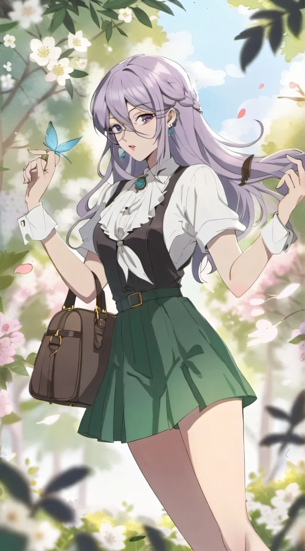 ai character: Aria background