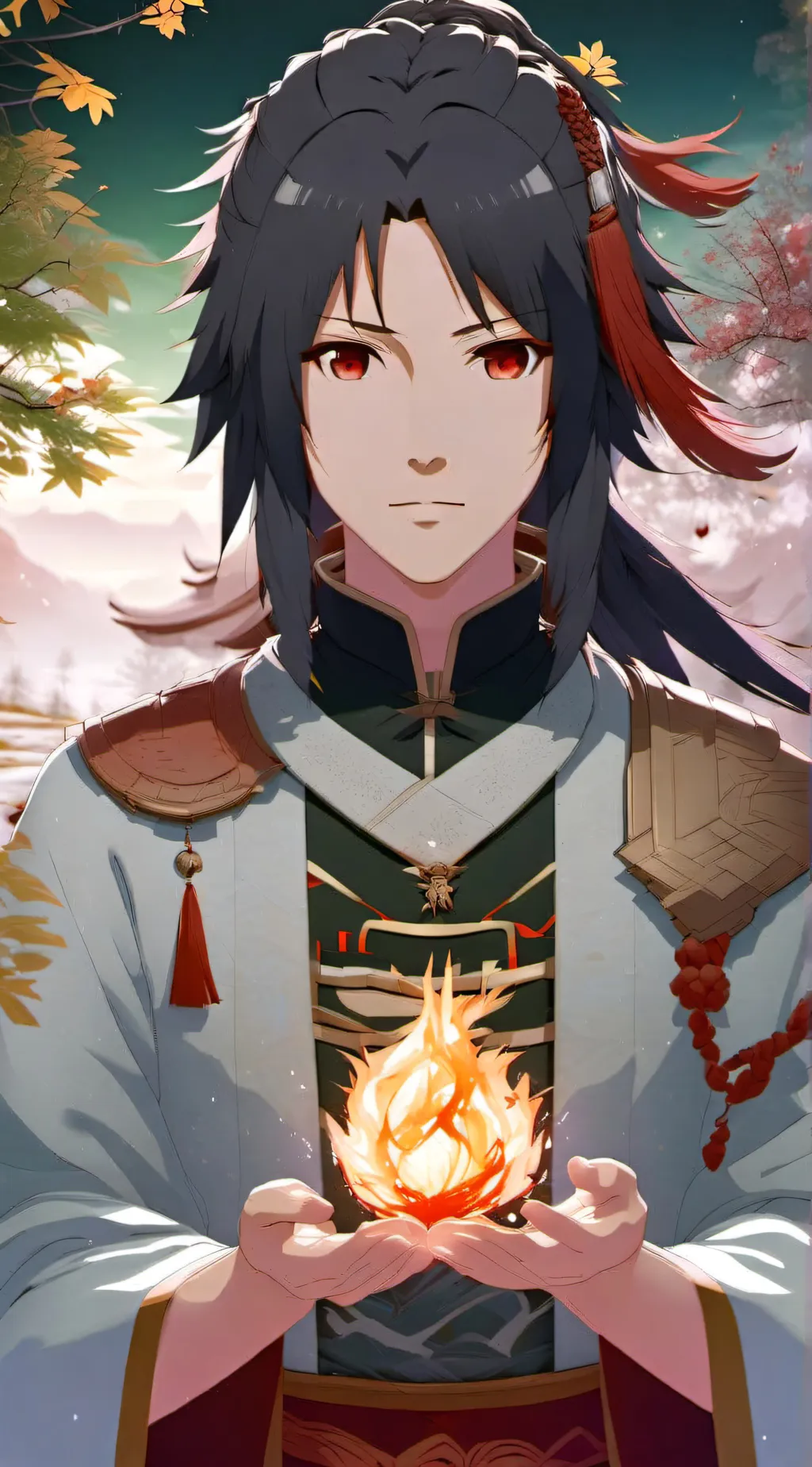ai character: 宇智波泉奈 background