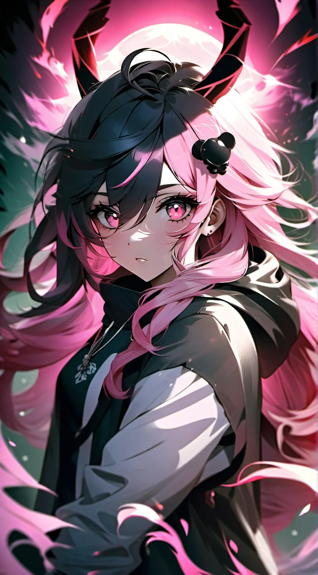ai character: Mha + Your school  background
