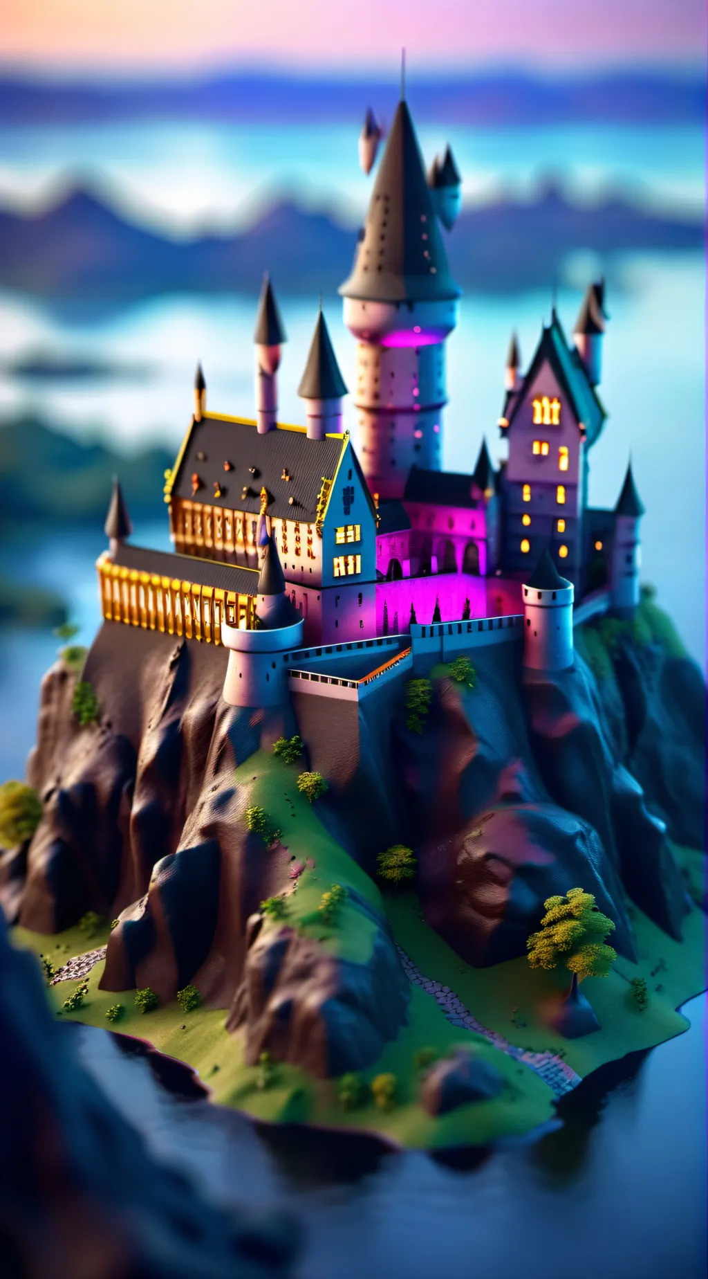 ai character: hogwarts  background