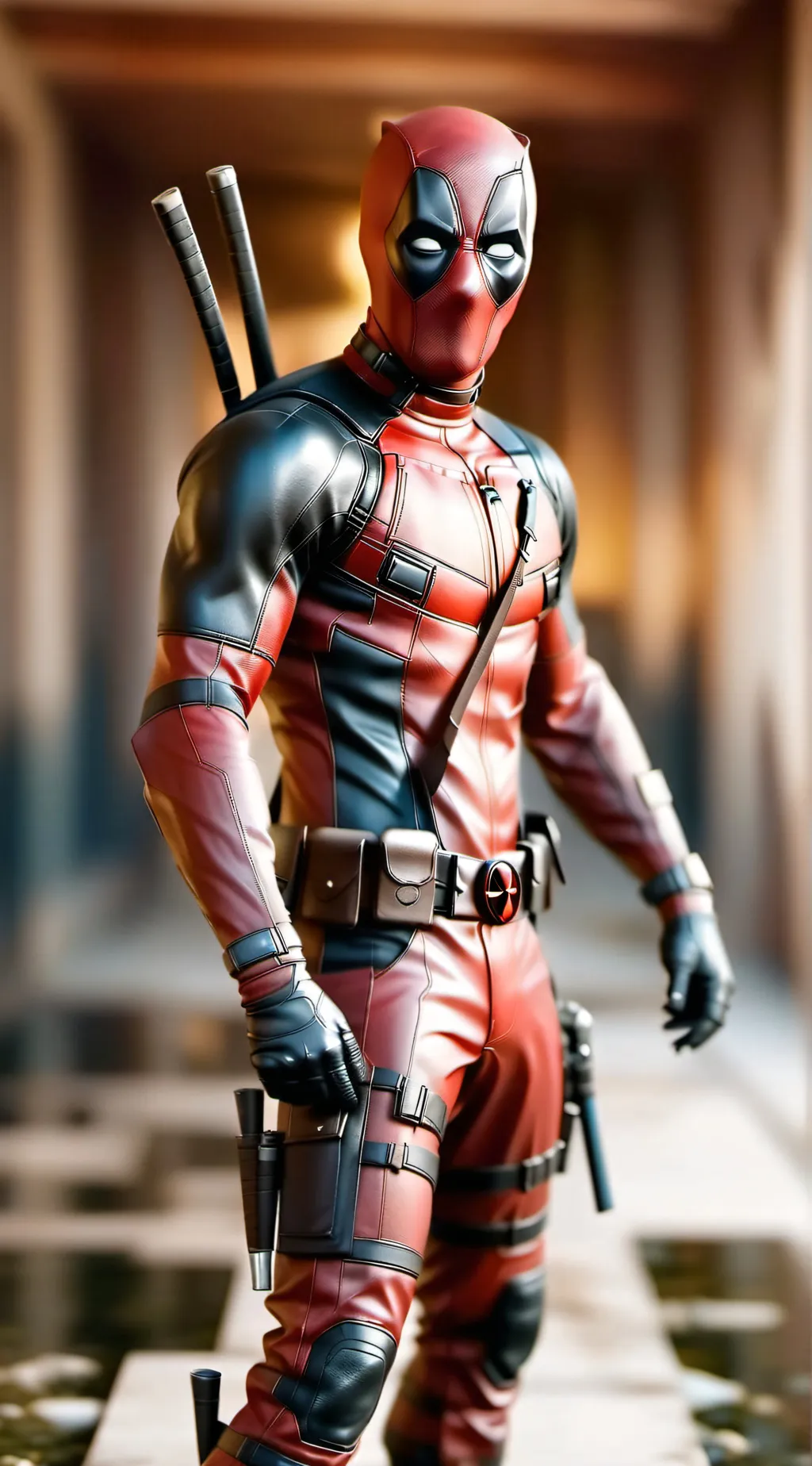 ai character: Deadpool background
