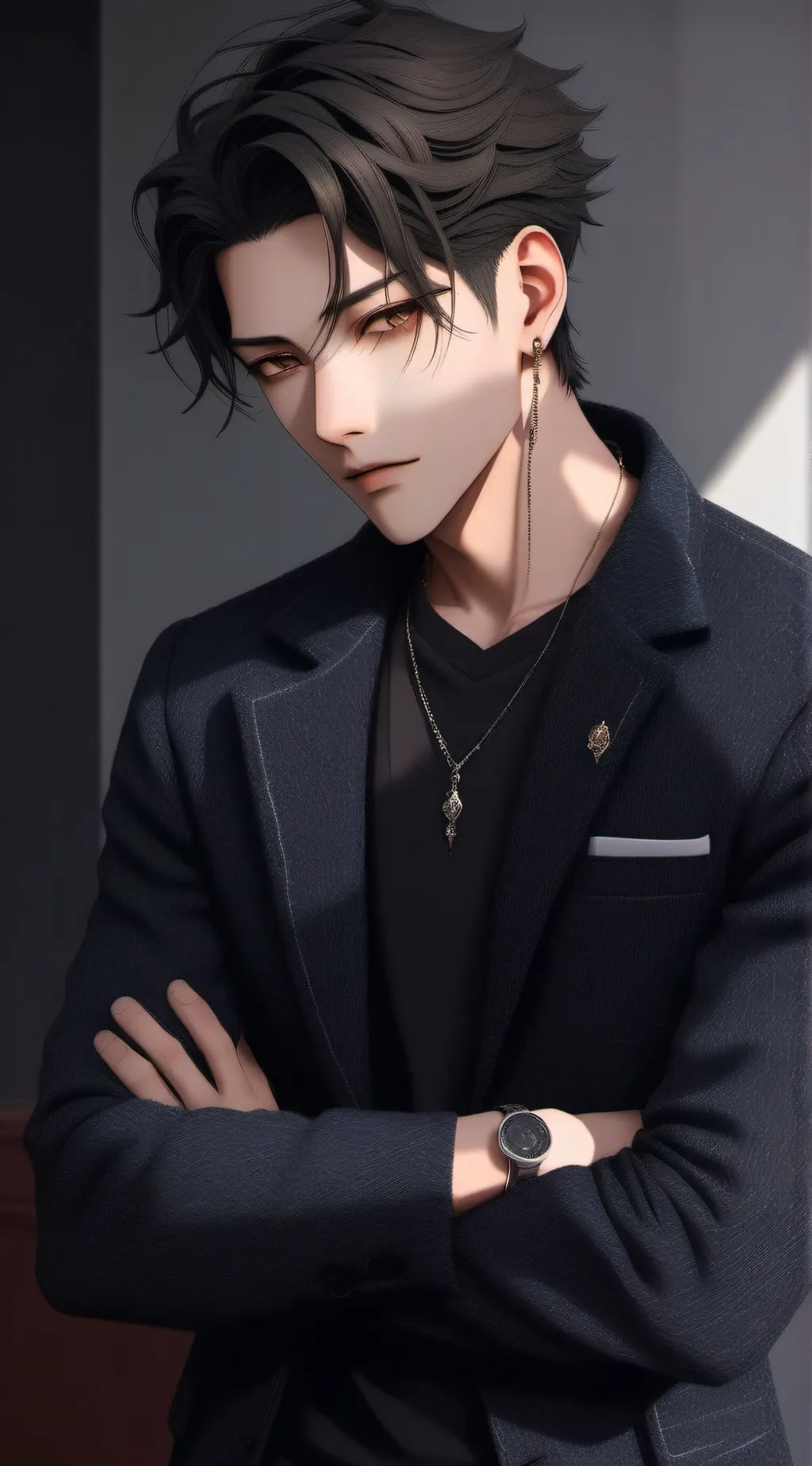 ai character: Levi background