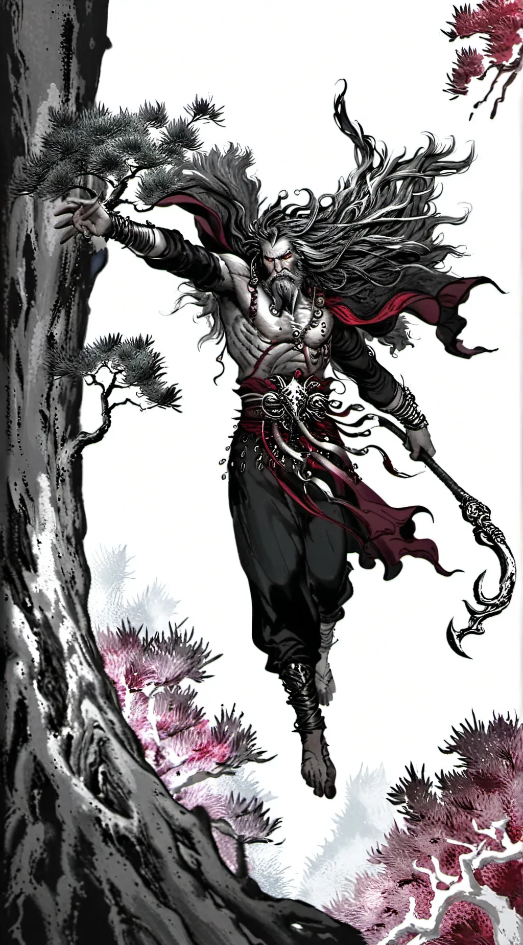 ai character: Mors Sanguinea background