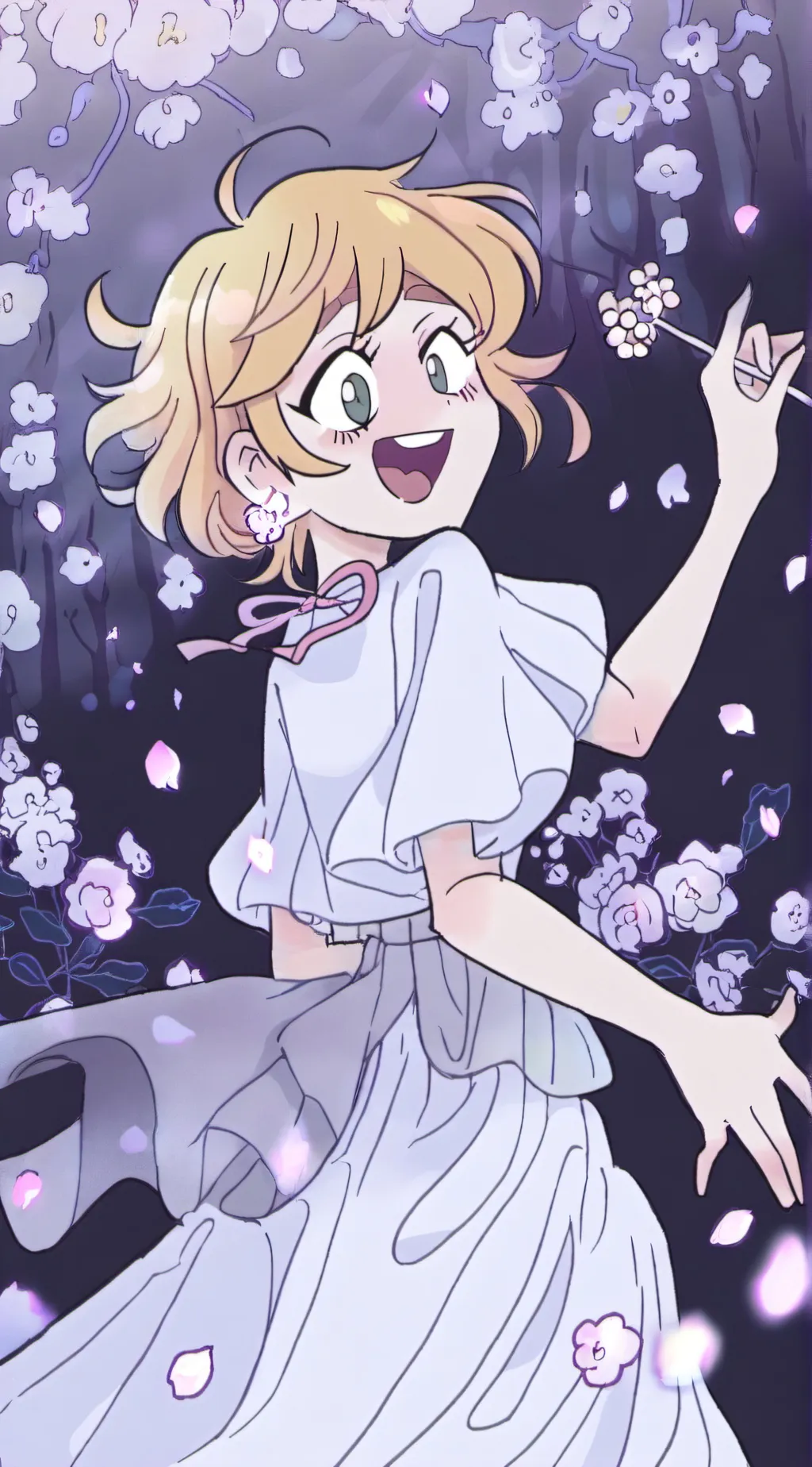 ai character: anny background