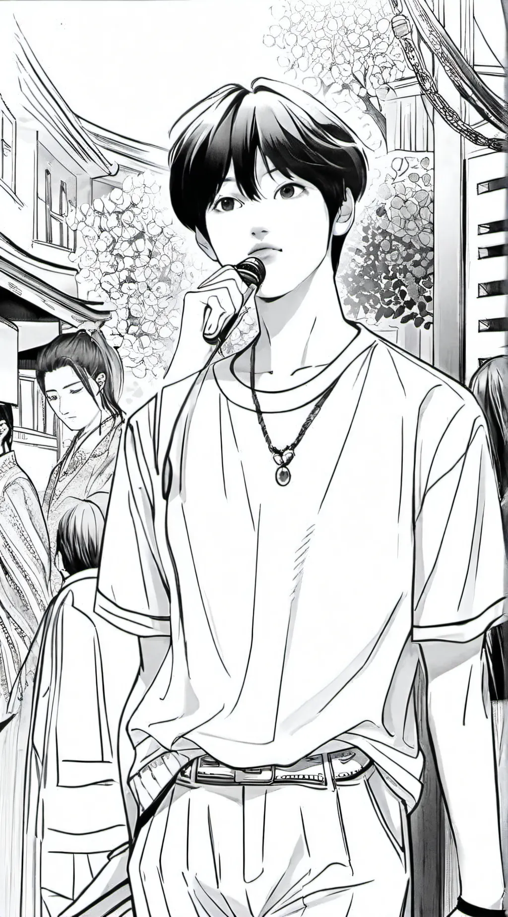 ai character: Kim sunoo background