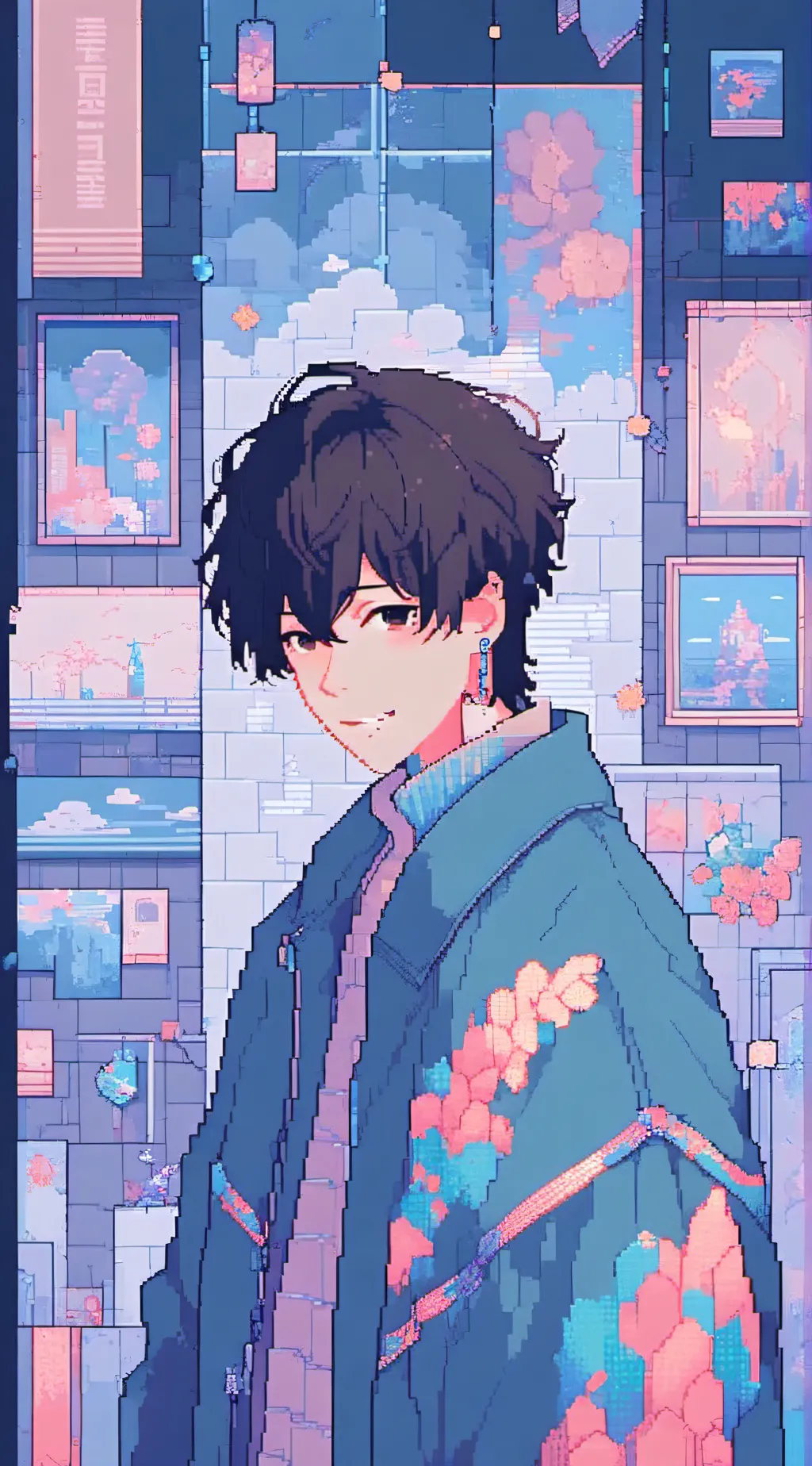 ai character: bakusquad/ skirts background
