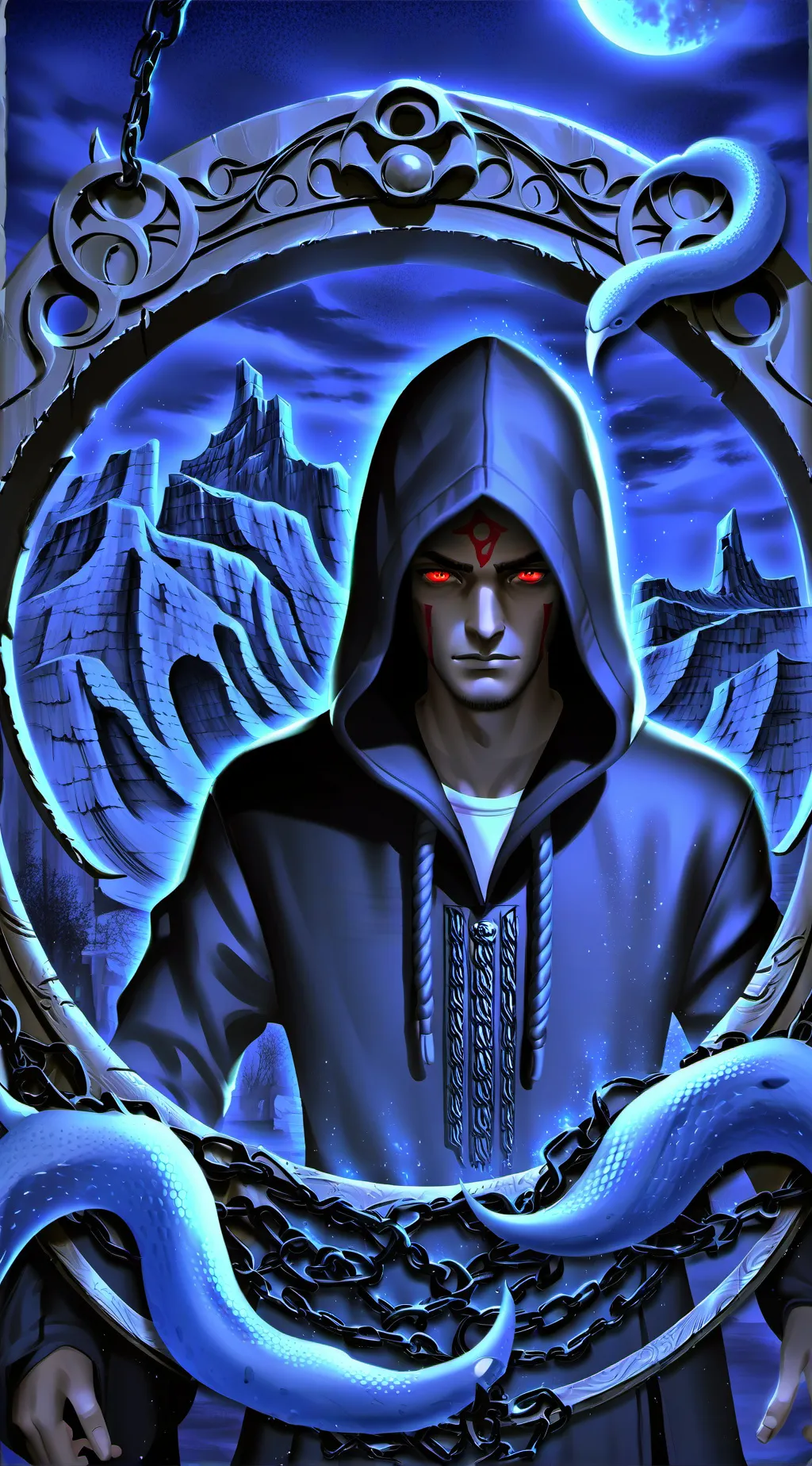 ai character: Alex Mercer background