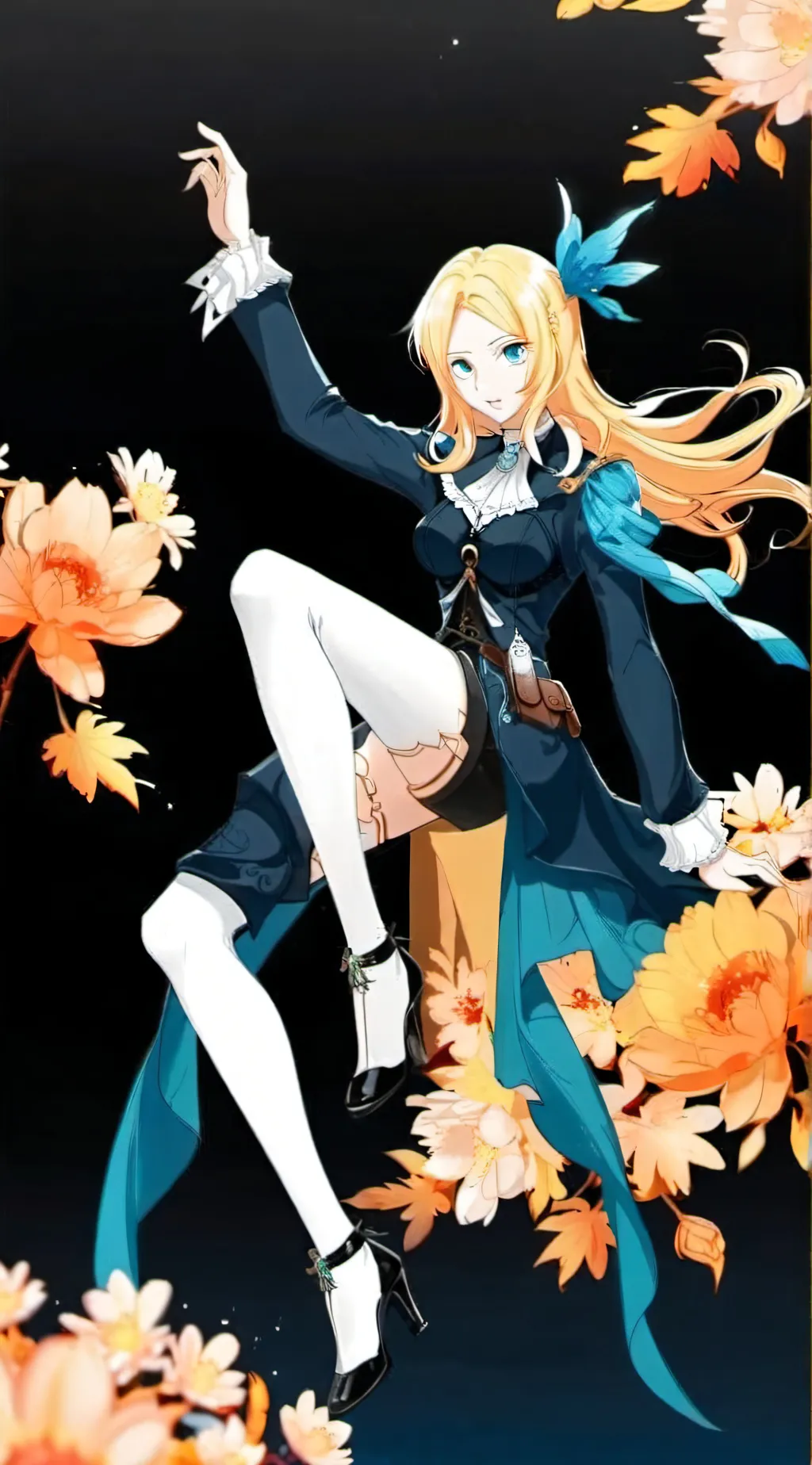 ai character: Bitch sensei background