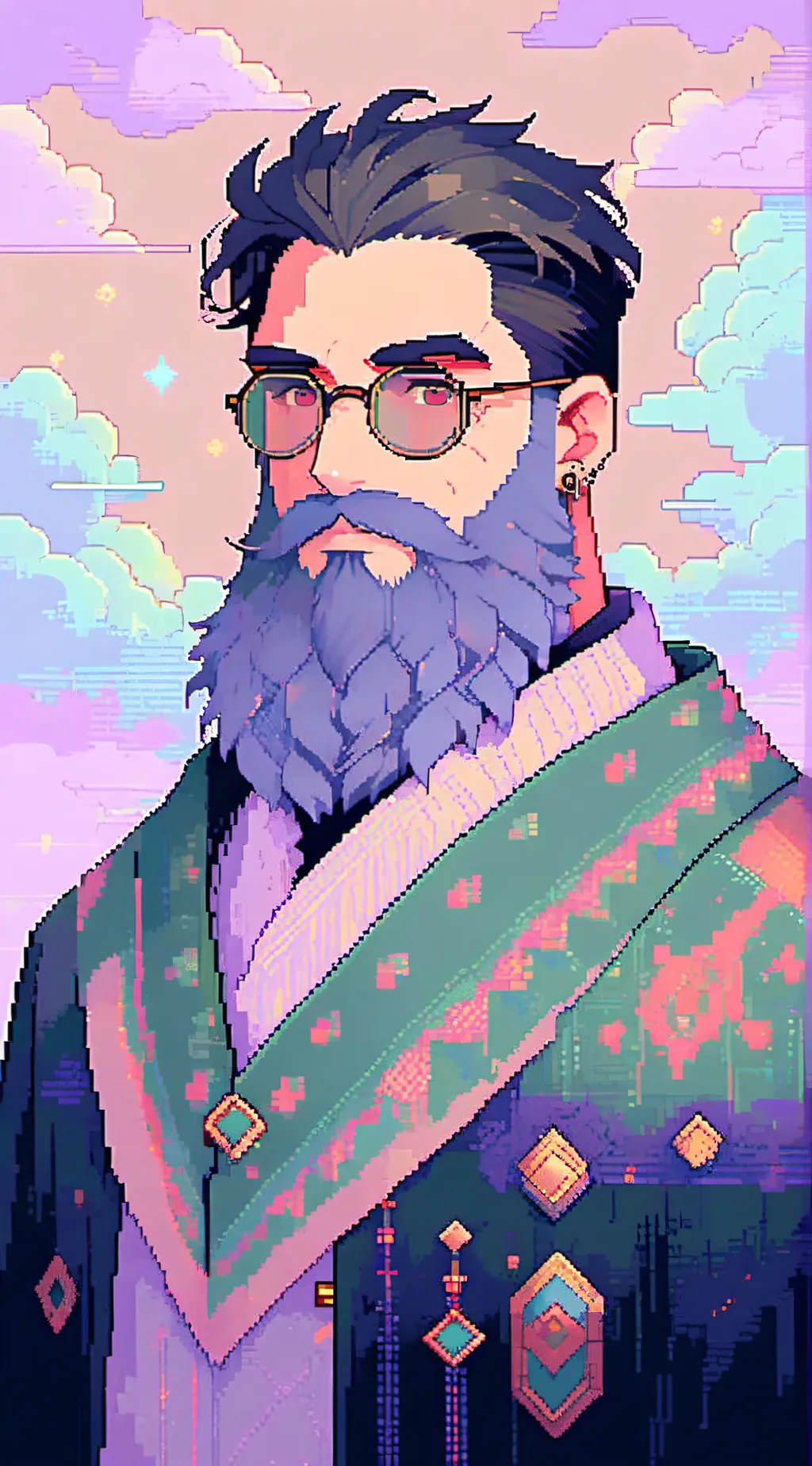 ai character: Dustin background