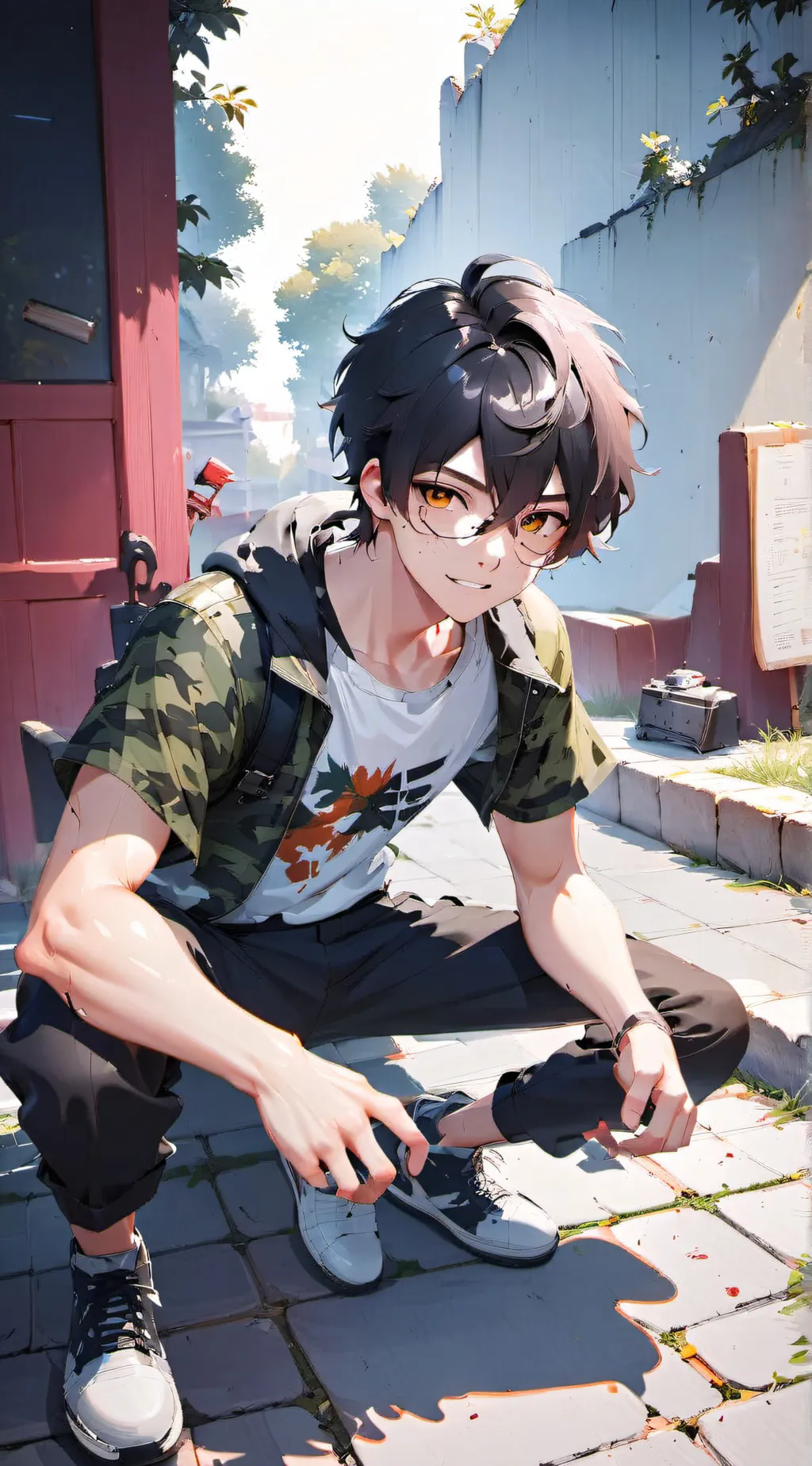 ai character: iots trent background