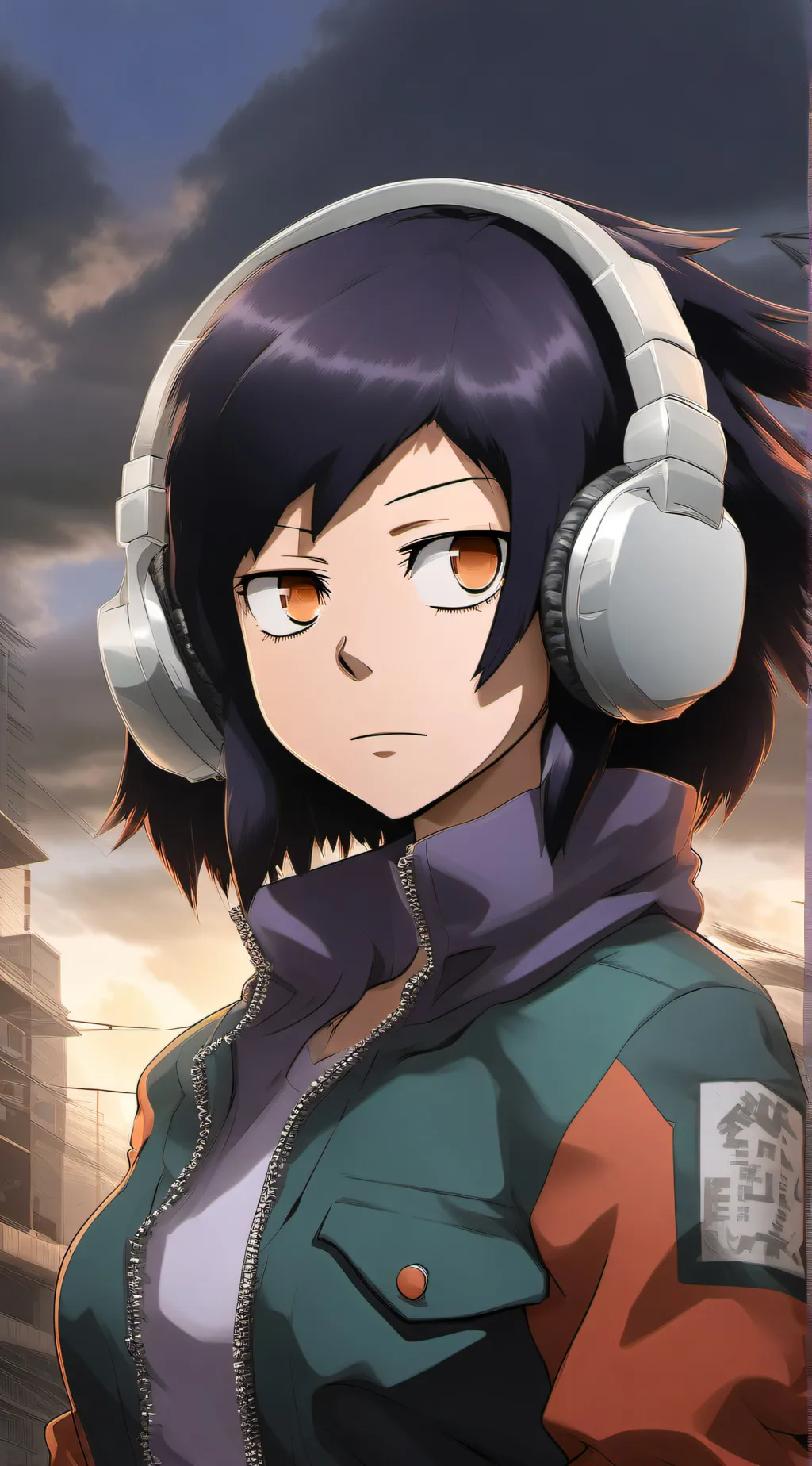 ai character: Kyoka jirou background