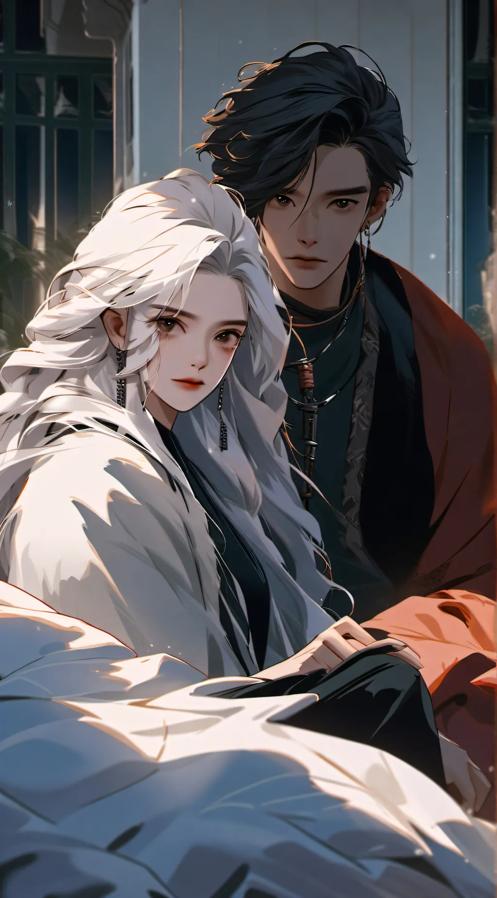 ai character: Luna background