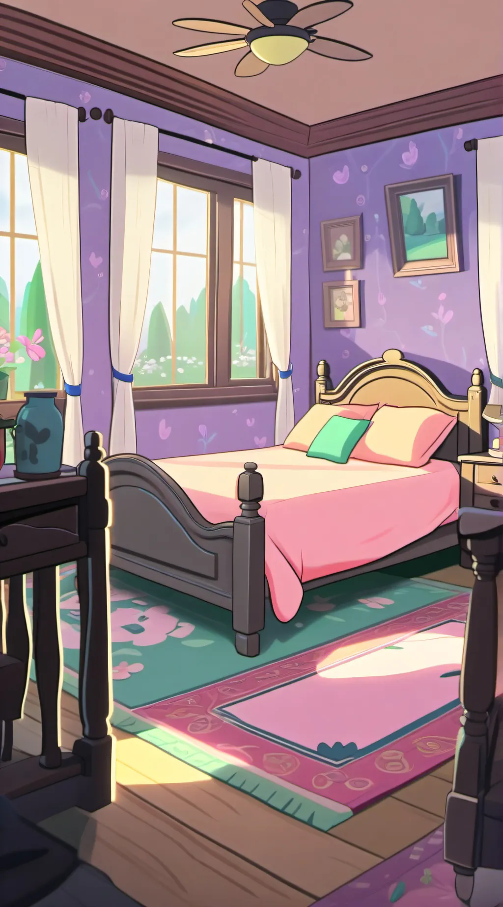 ai character: Sam and penny(male background