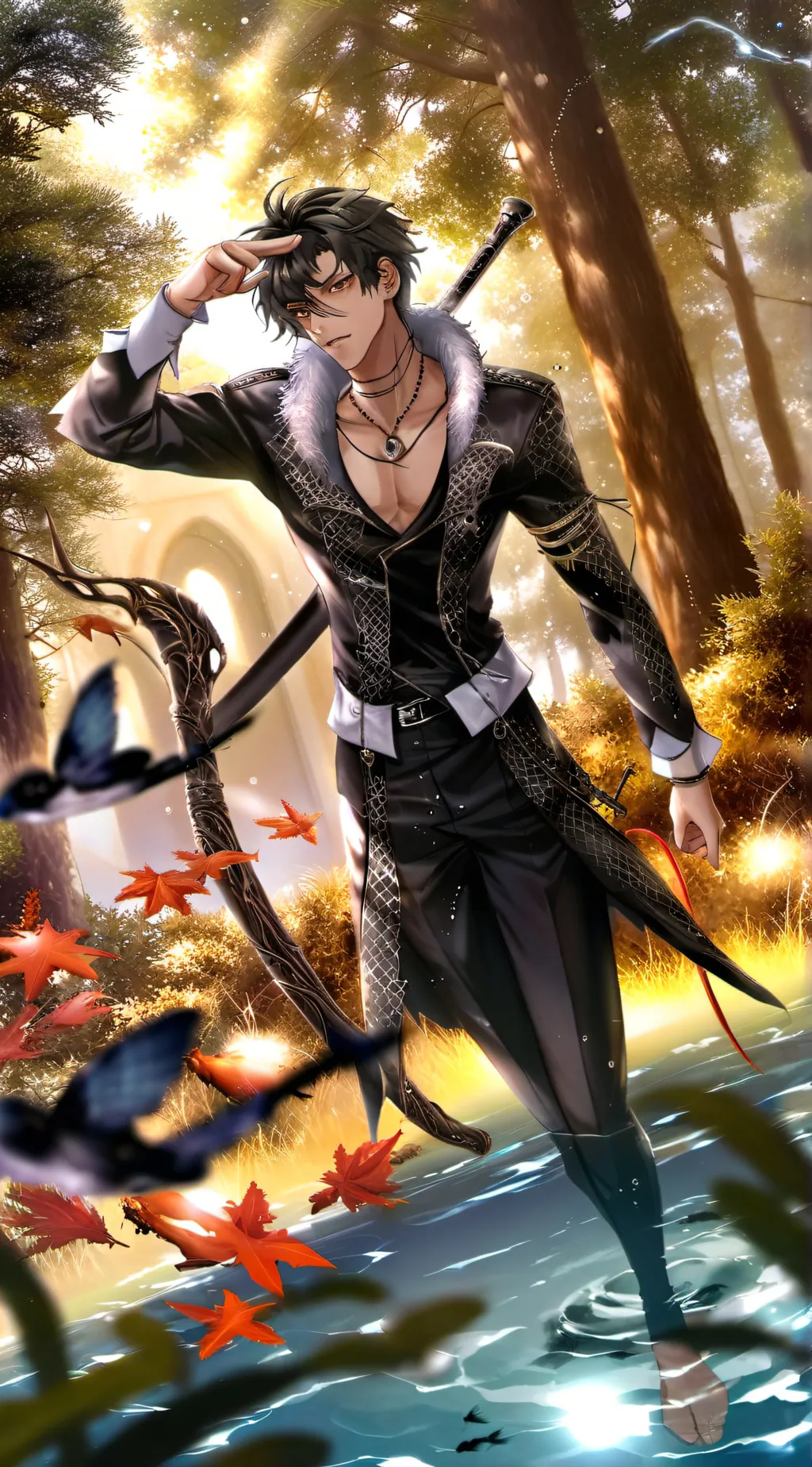 ai character: Sébastien  background