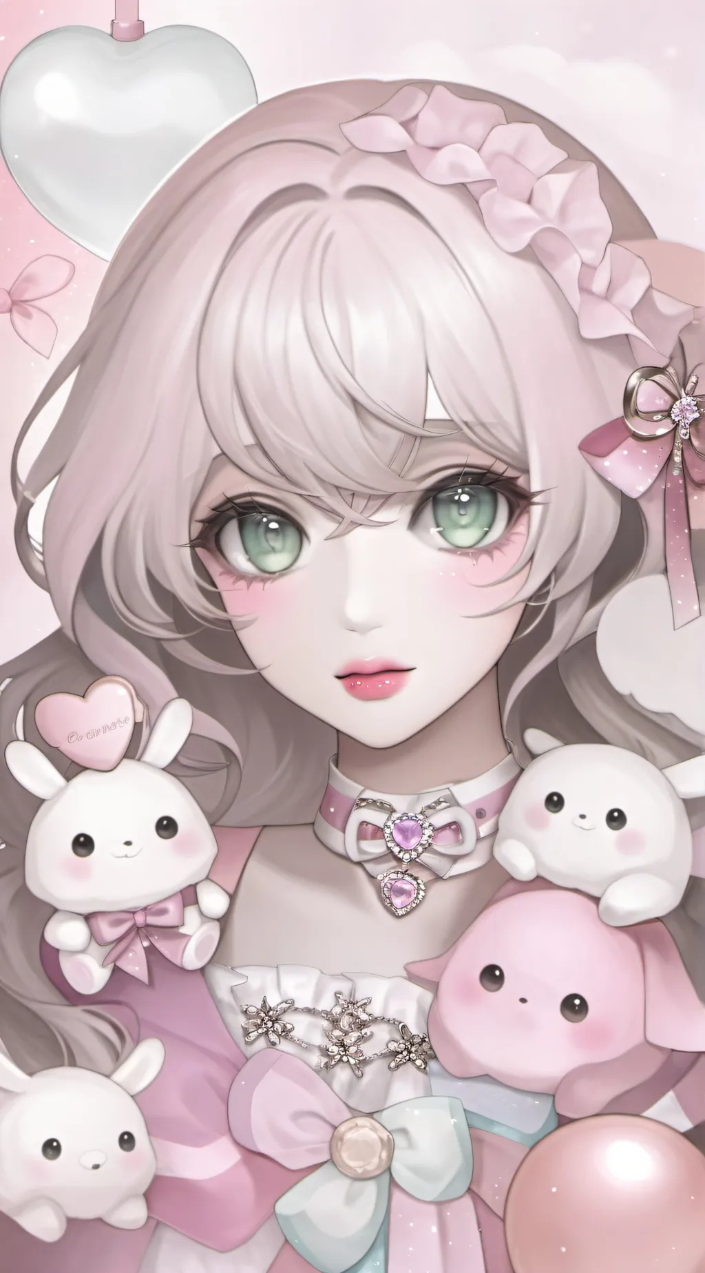 ai character: Pick me 👉👈 background