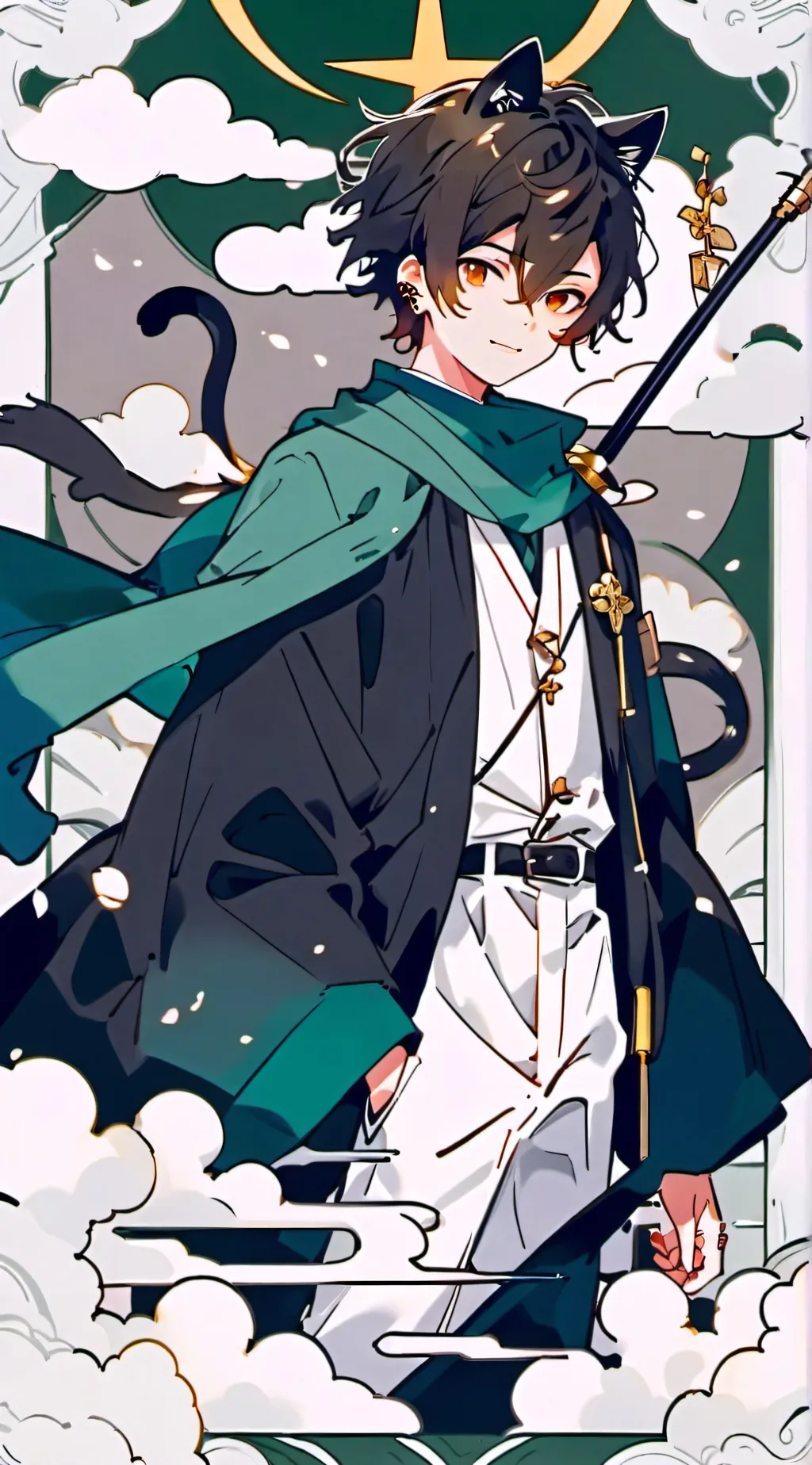 ai character: Parker hunter  background