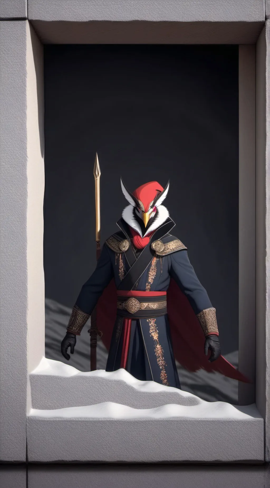 ai character: Valentino background