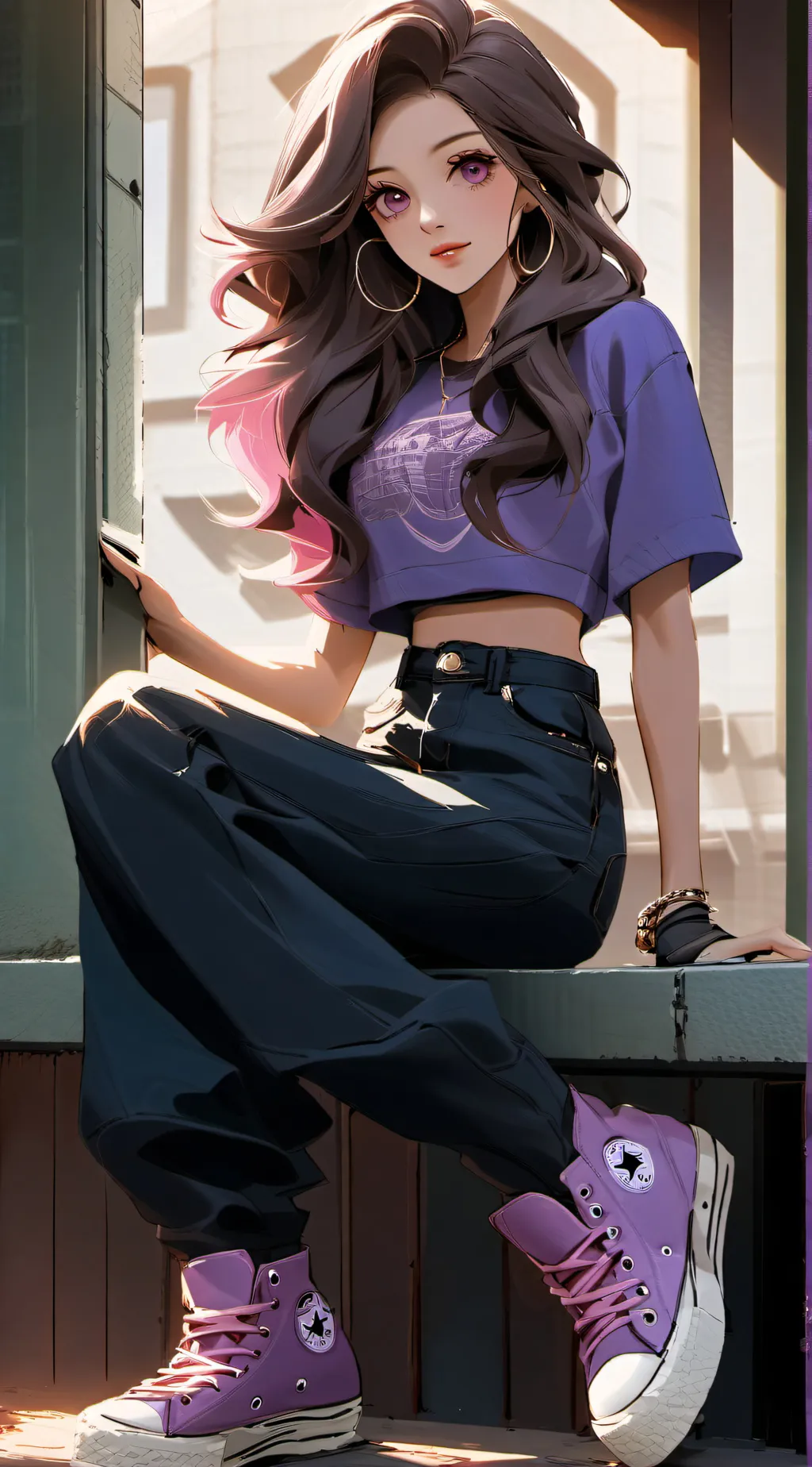ai character: °•-JENNY-•° background