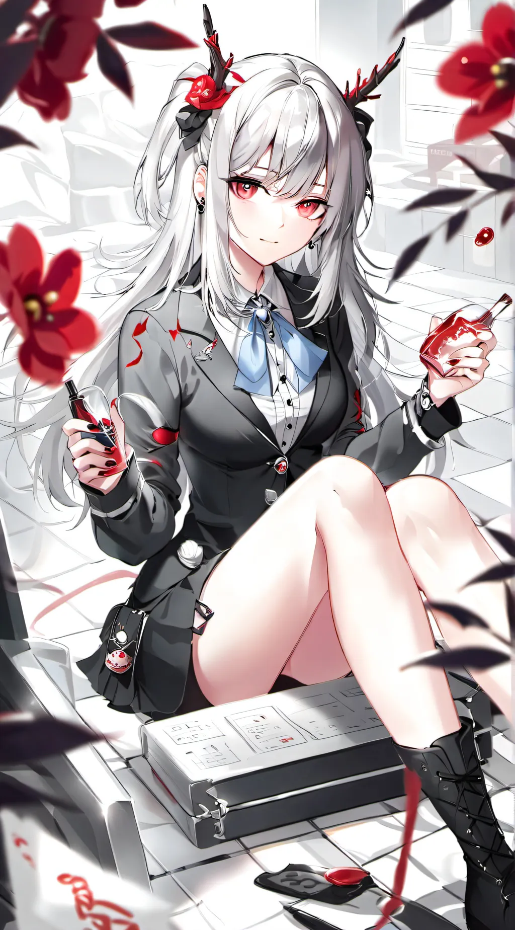 ai character: Amethyst background