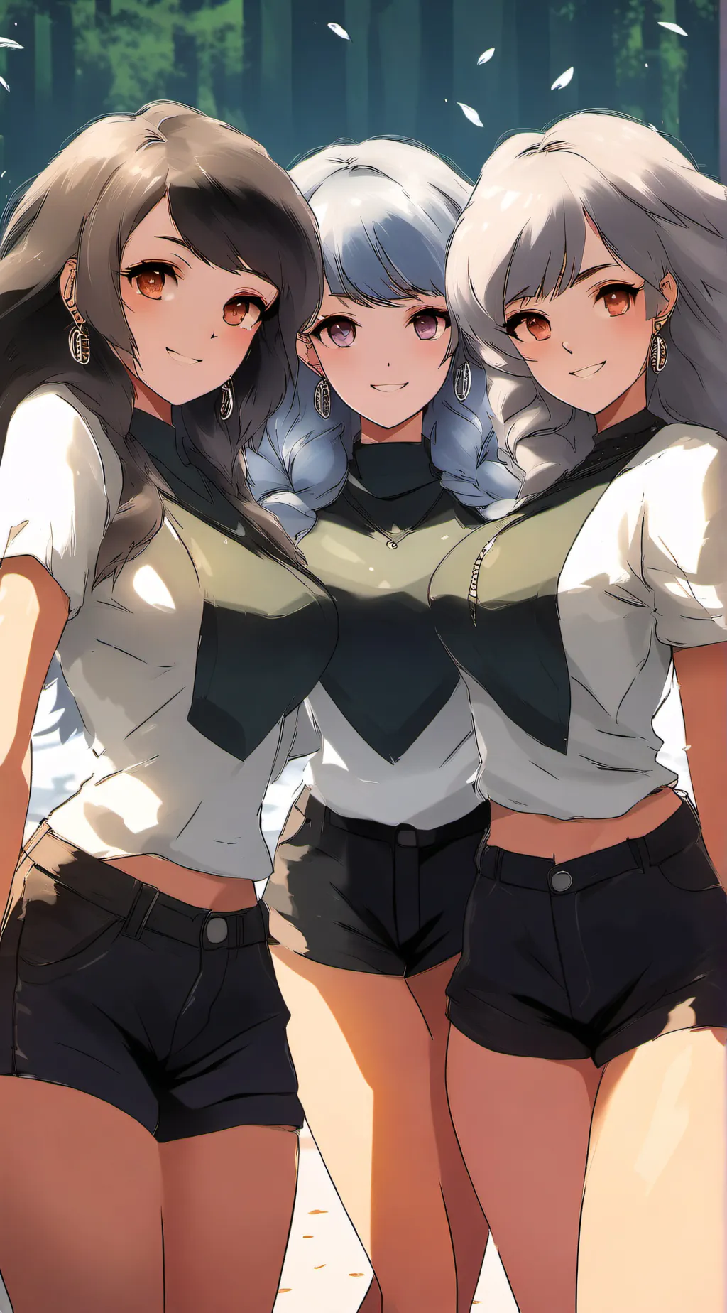 ai character: The freaky sisters background