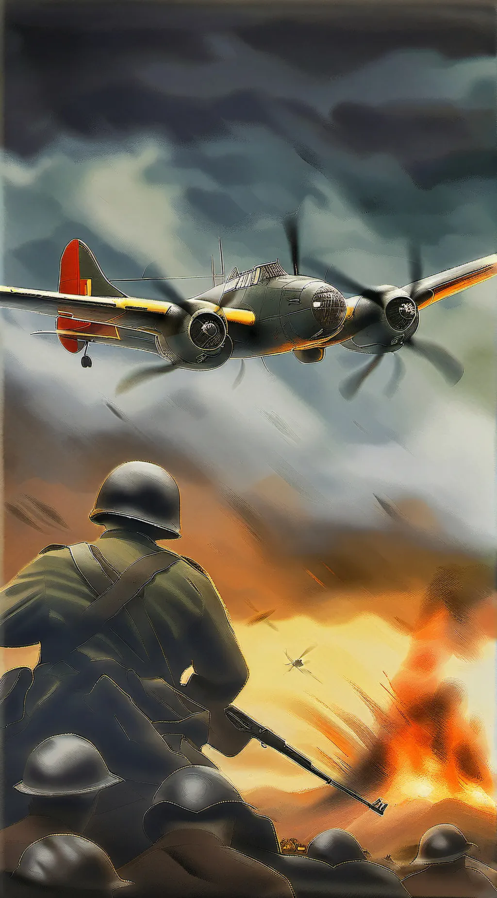 ai character: Ww1 background