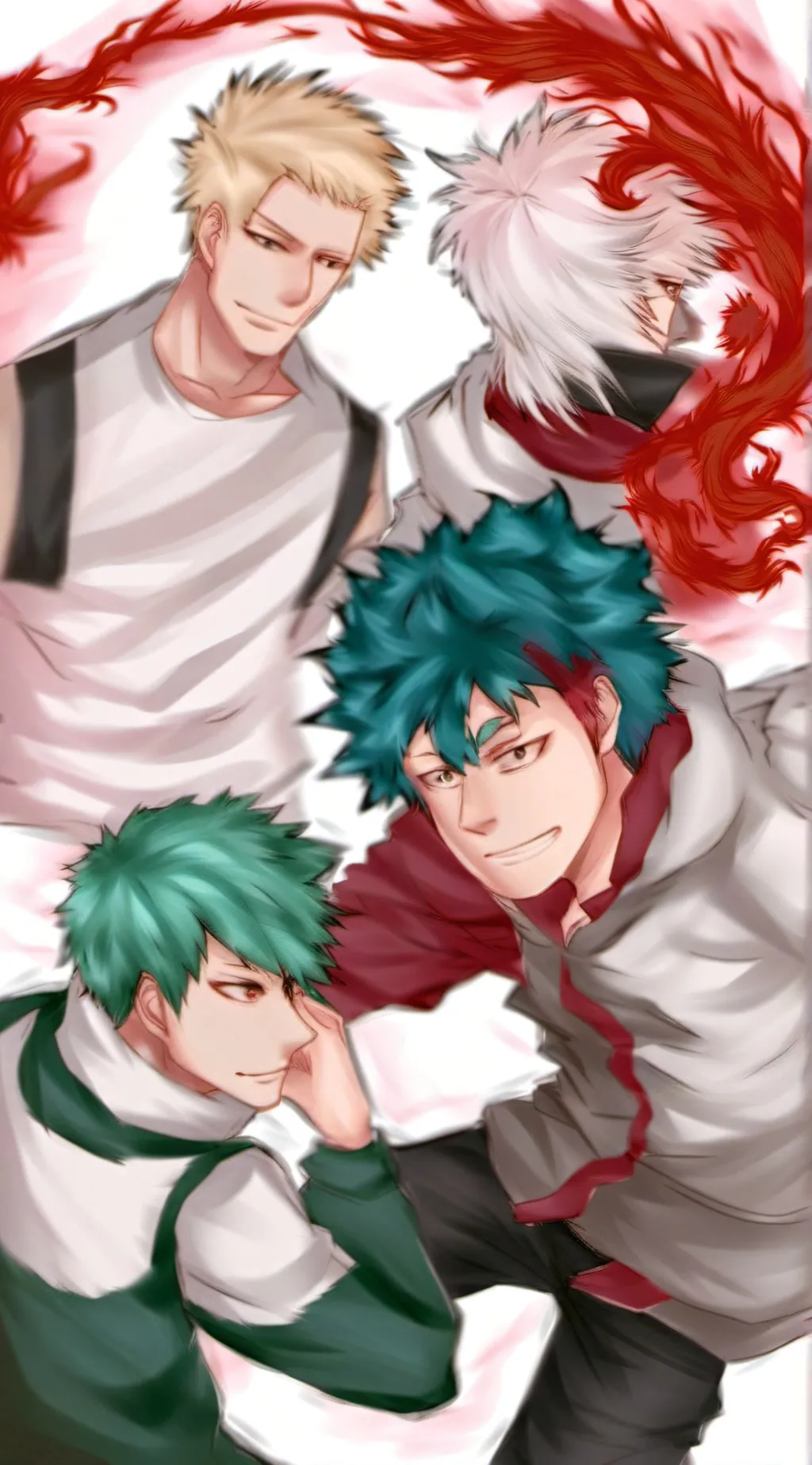 ai character: deku(u) x yander.. background