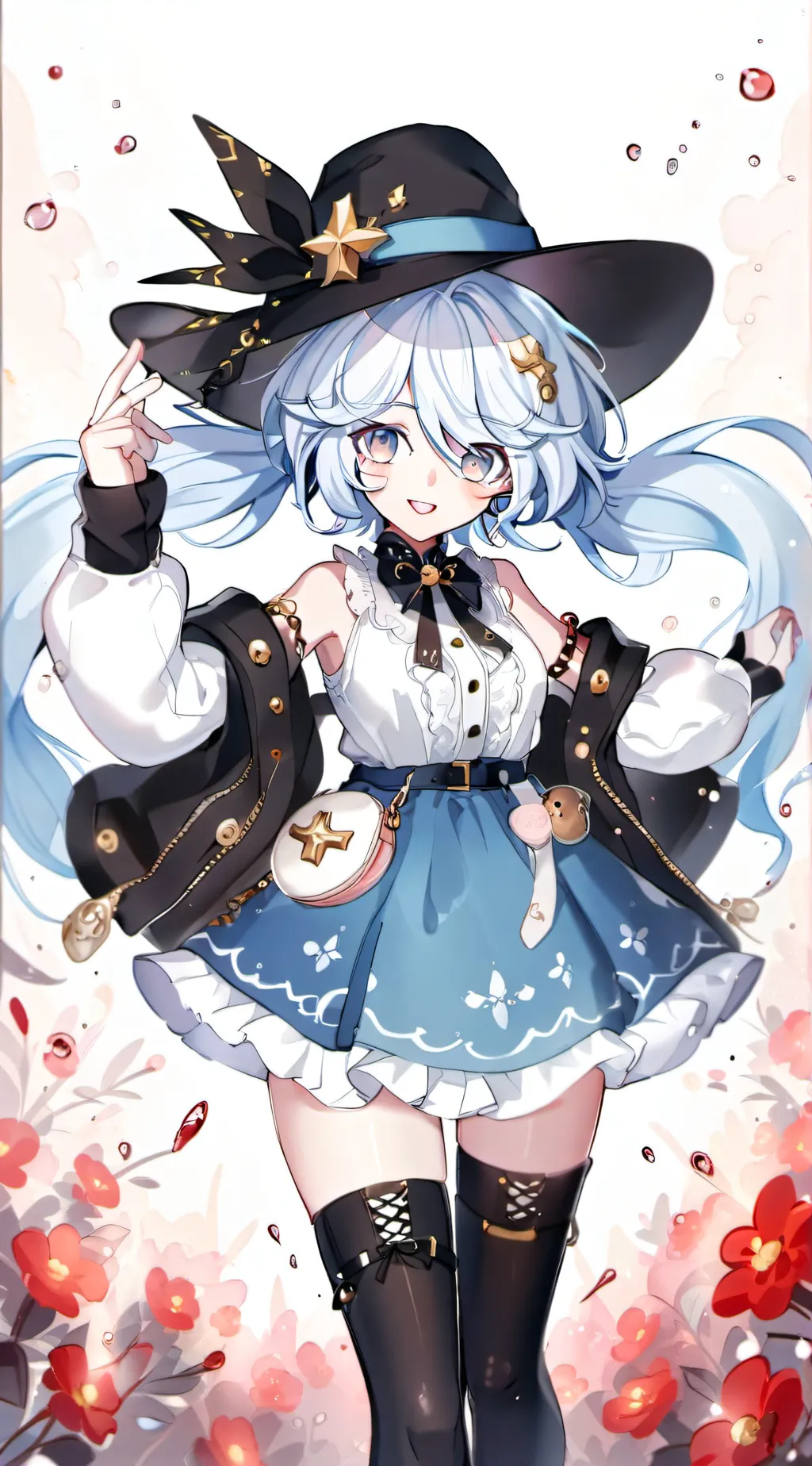 ai character: Furina met Scara?! background