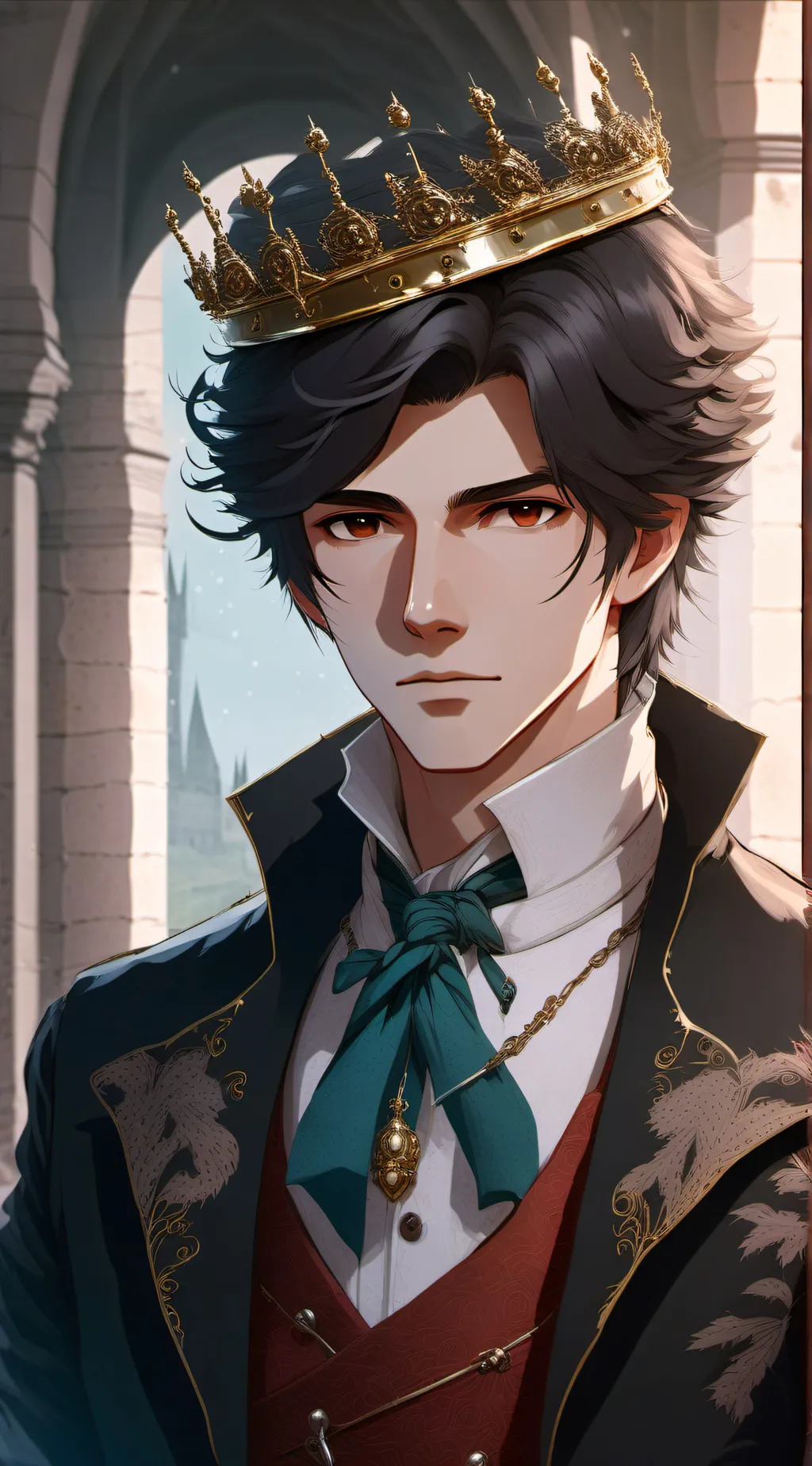 ai character: Prince Caz background