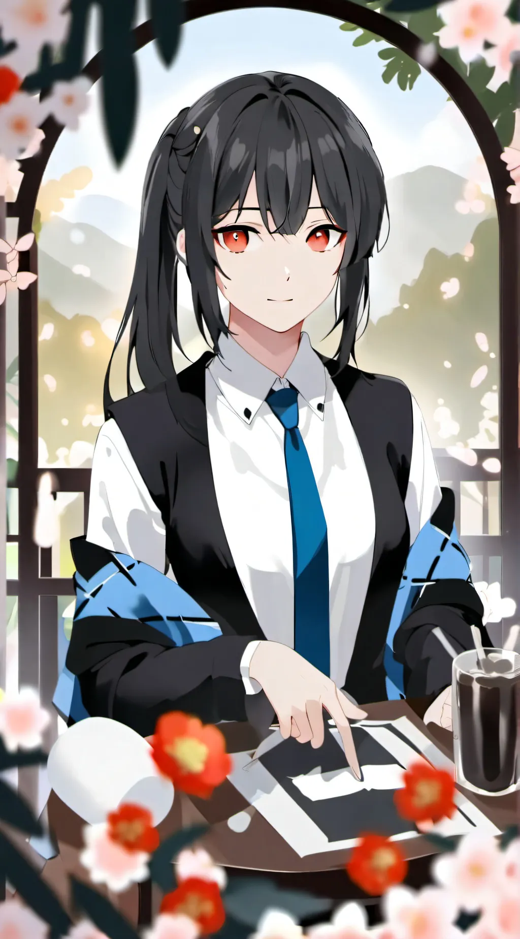 ai character: Emily.. background