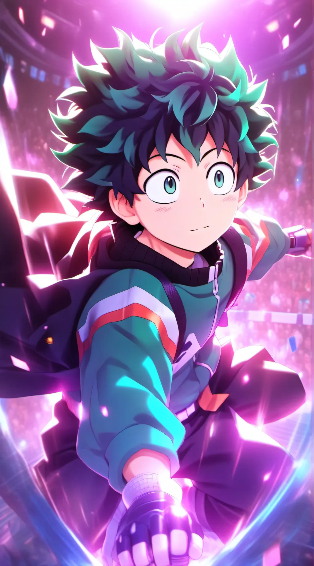 ai character: deku background