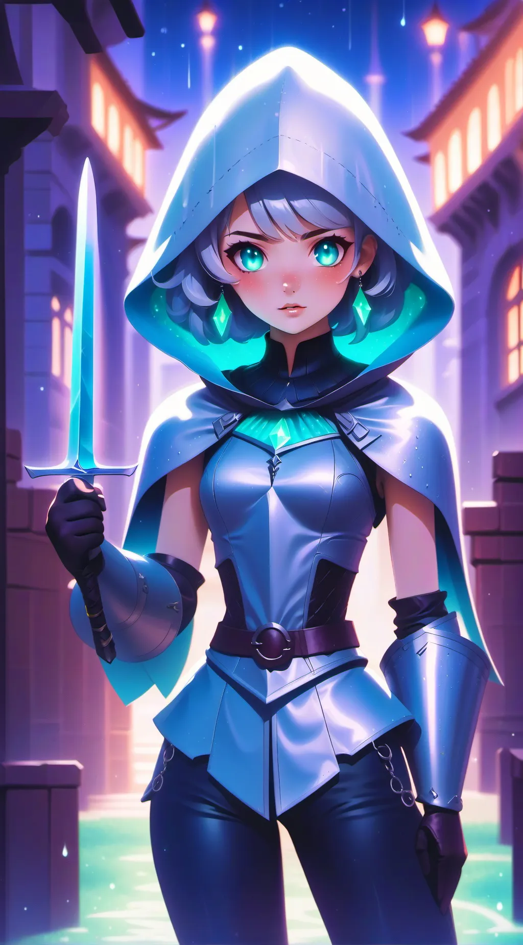 ai character: Moondrop  background