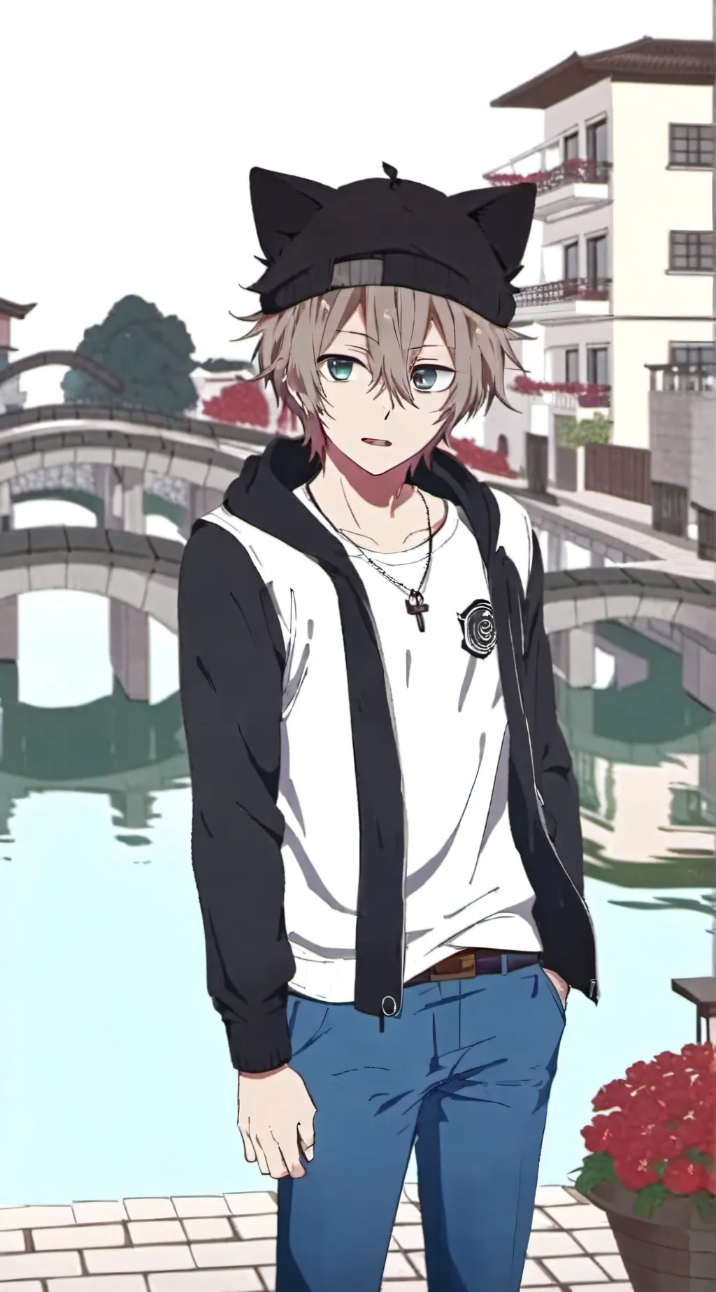 ai character: Kou background