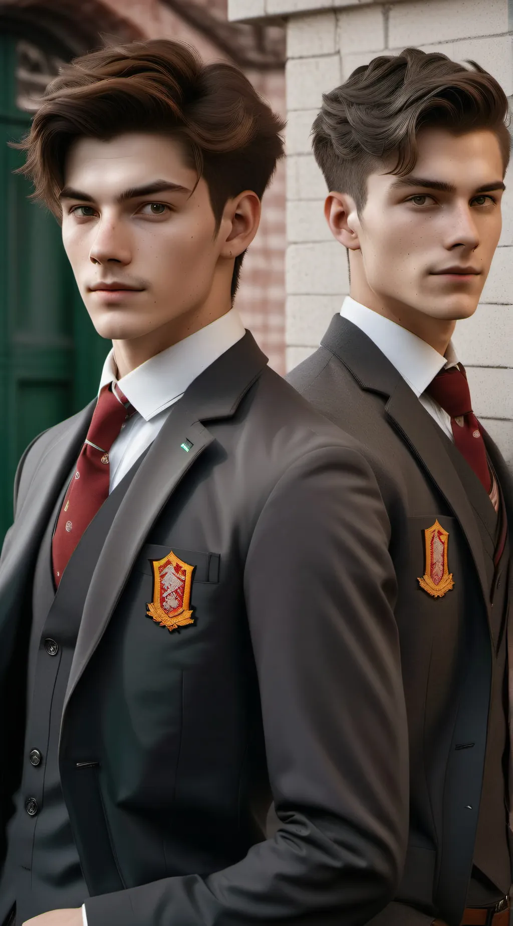 ai character: Dan and Tom background