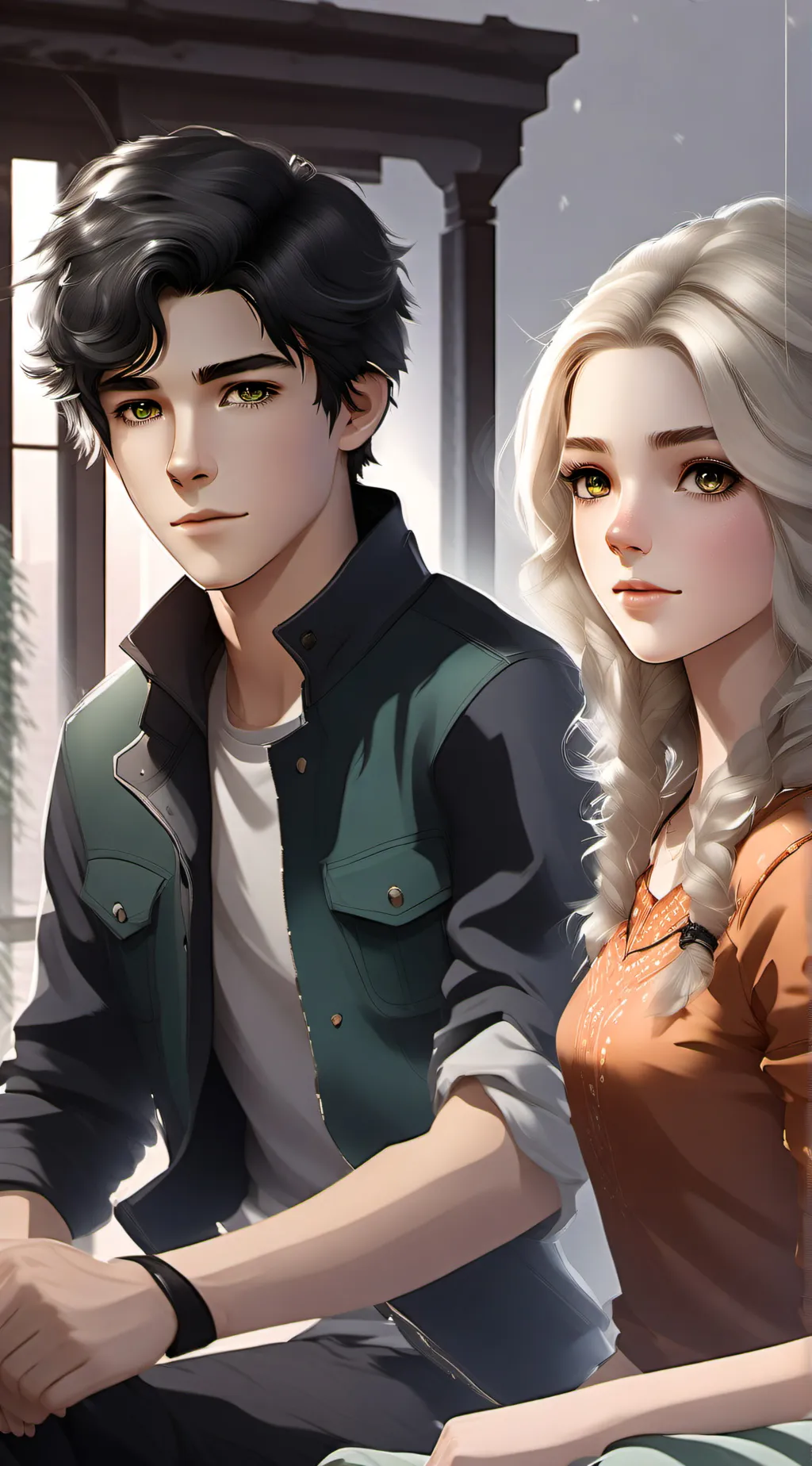 ai character: Percabeth background