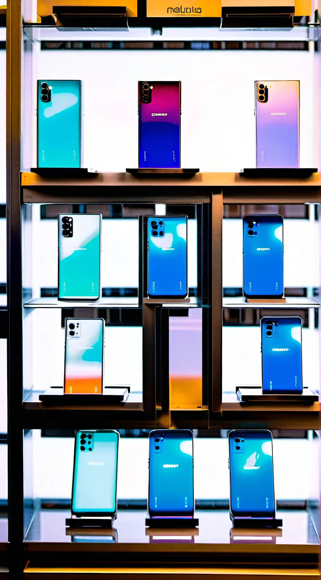 ai character: Phone Shop background