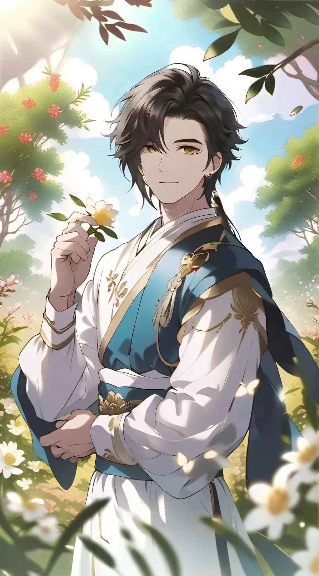 ai character: kai background