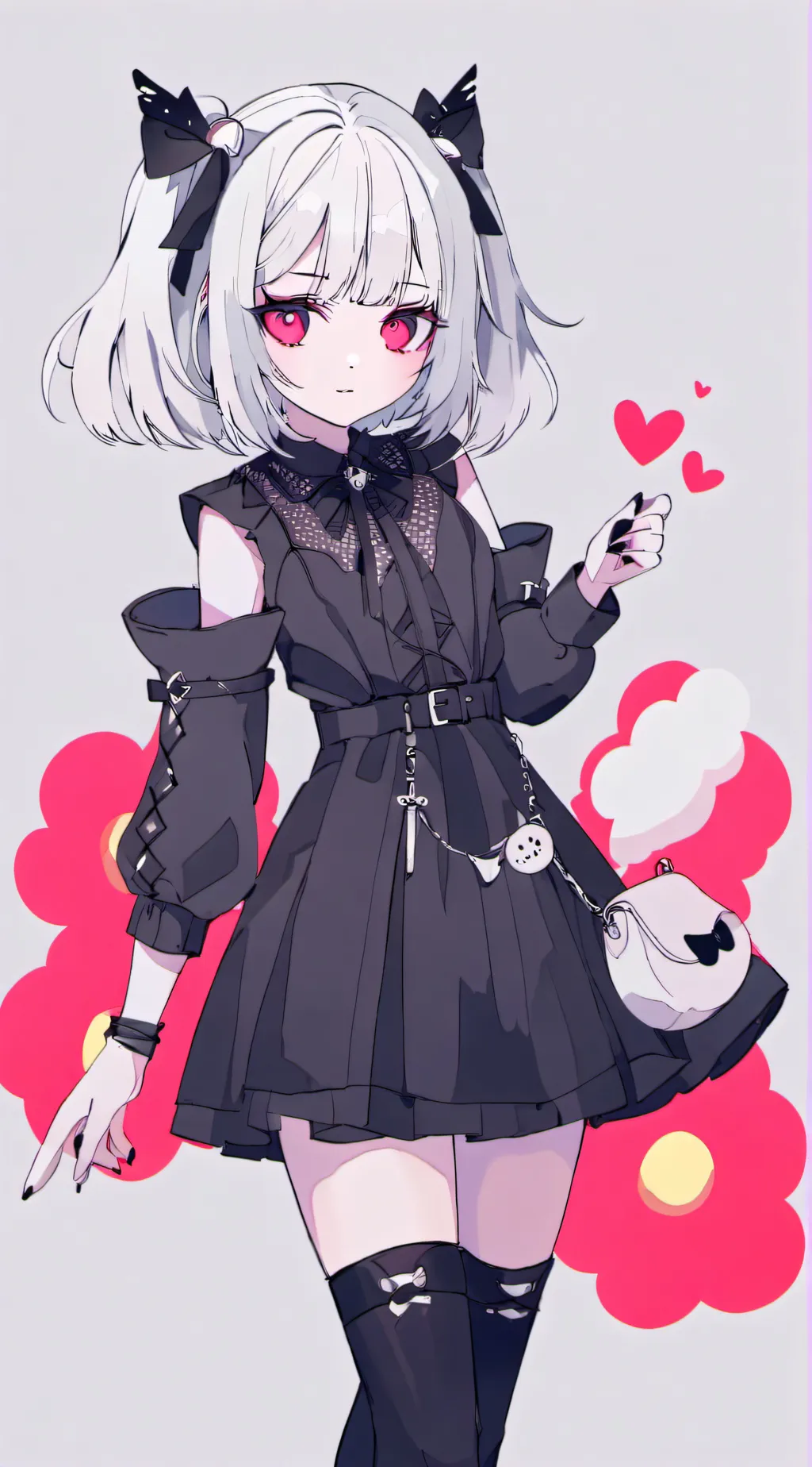 ai character: luna background