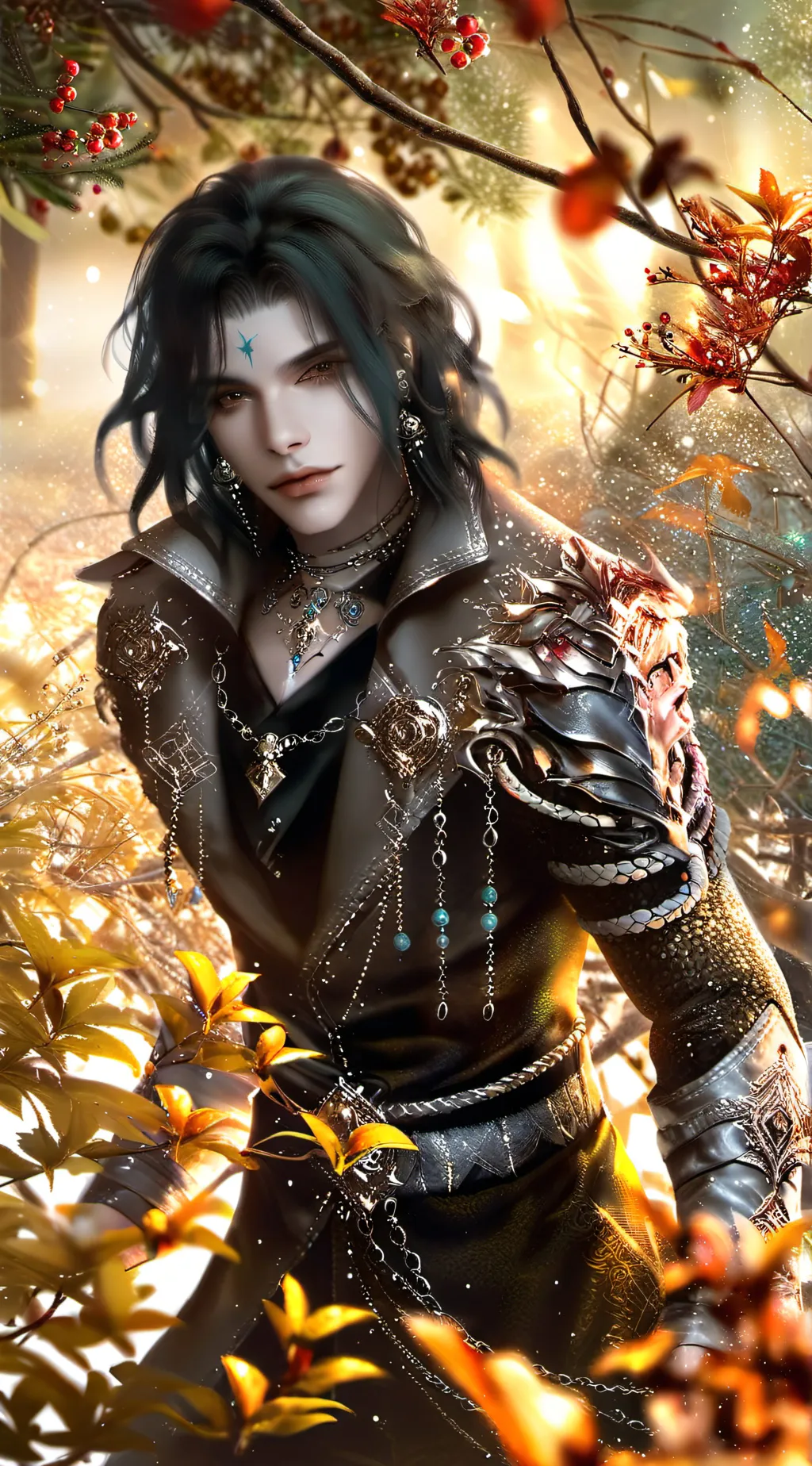 ai character: Leo background