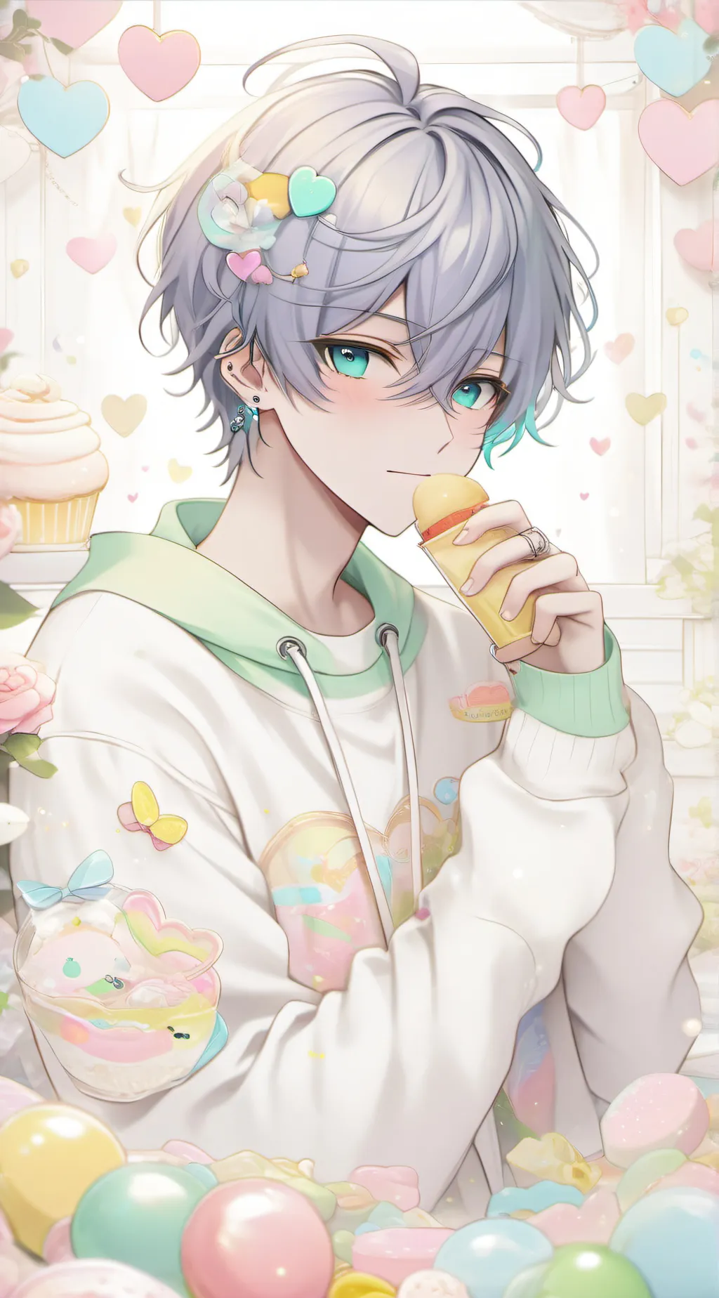 ai character: ..|Caleb|..🌸 background