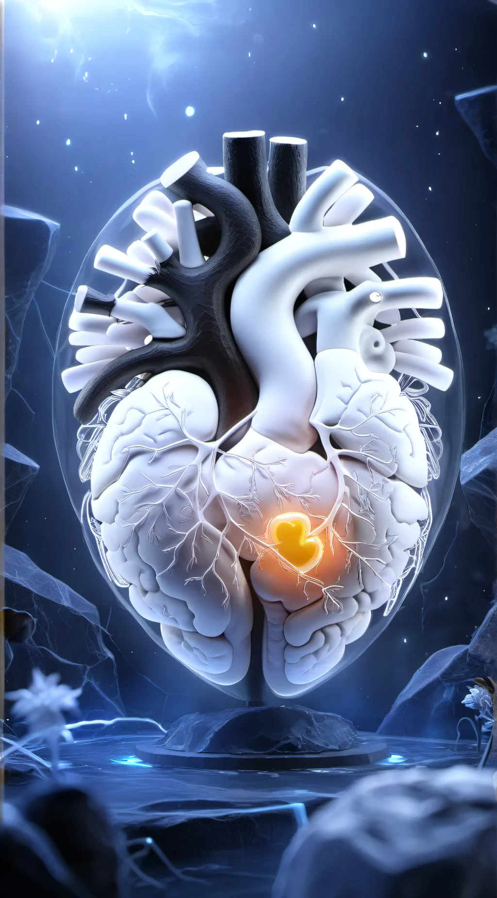 ai character: Organs background