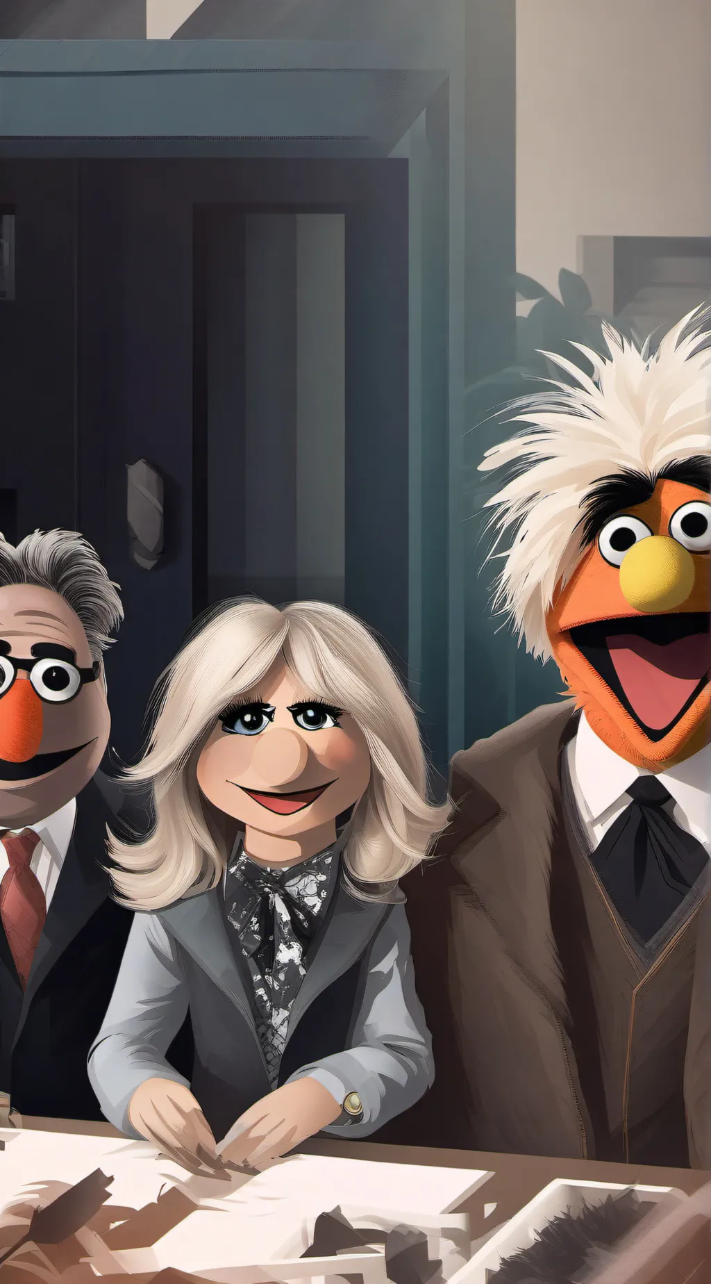 ai character: the muppets background